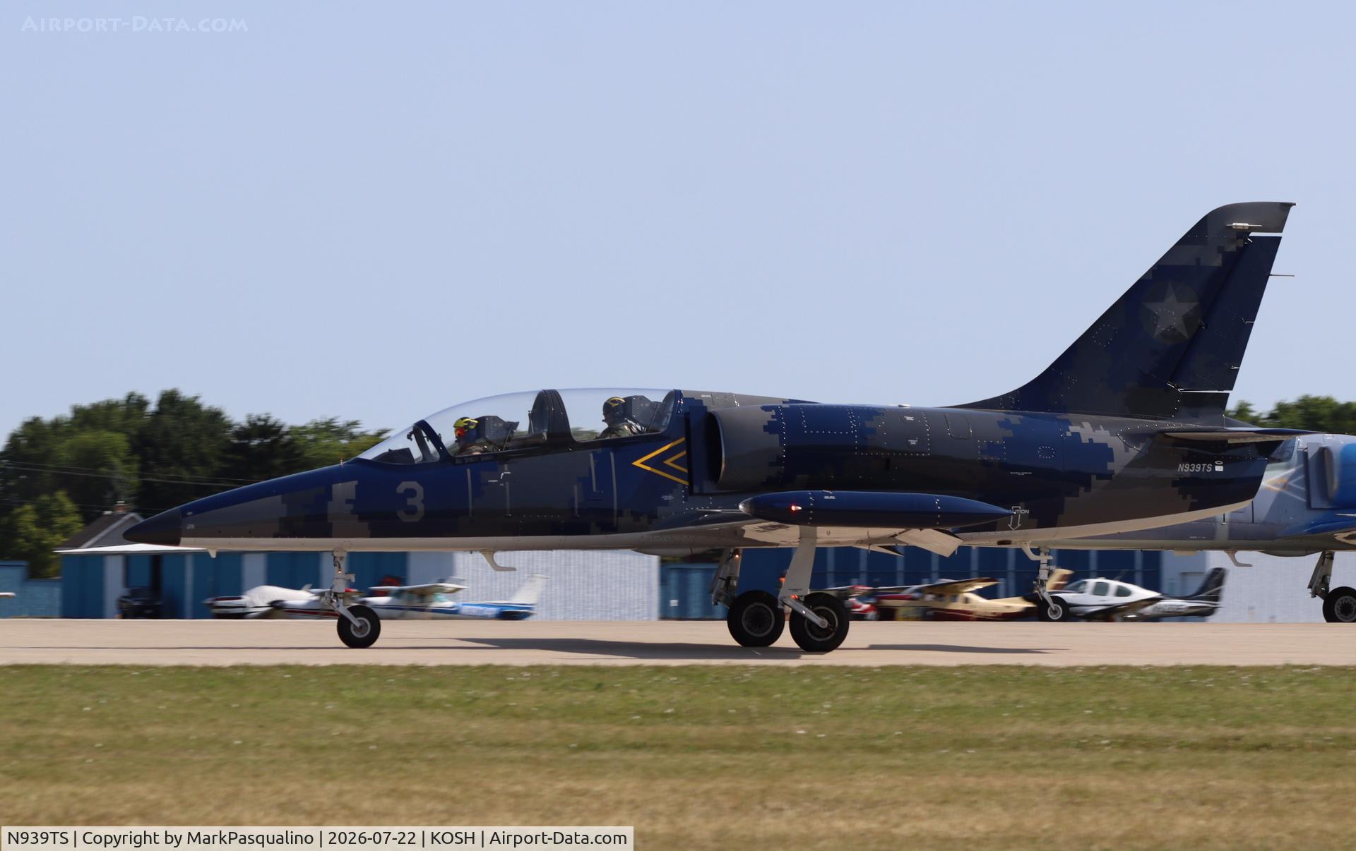 Aircraft N939TS, 1983 Aero Vodochody L-39, c/n 332448, Aero L-39, at KOSH, photo by MarkPasqualino