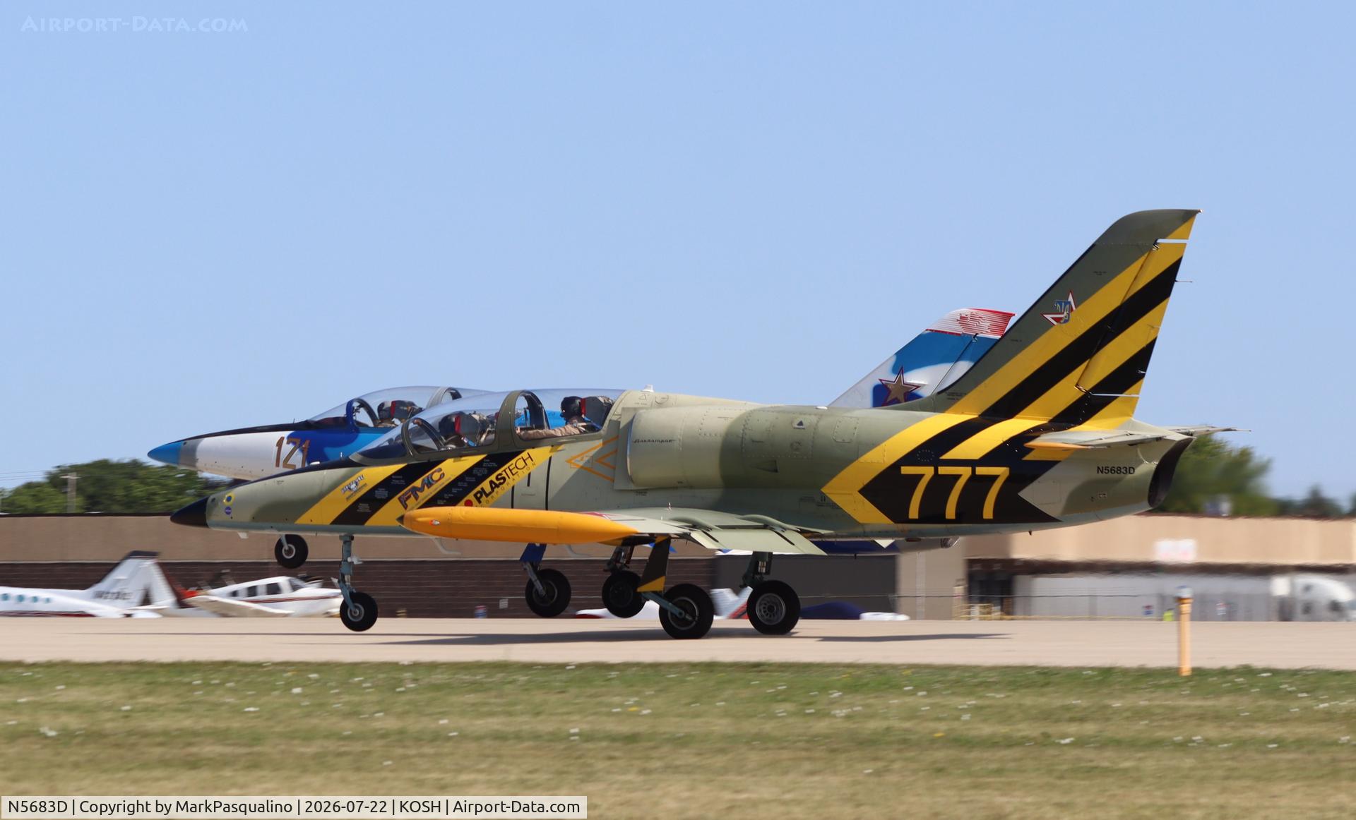 Aircraft N5683D, 1979 Aero L-39C Albatros, c/n 931529, Aero L-39C, at KOSH, photo by MarkPasqualino