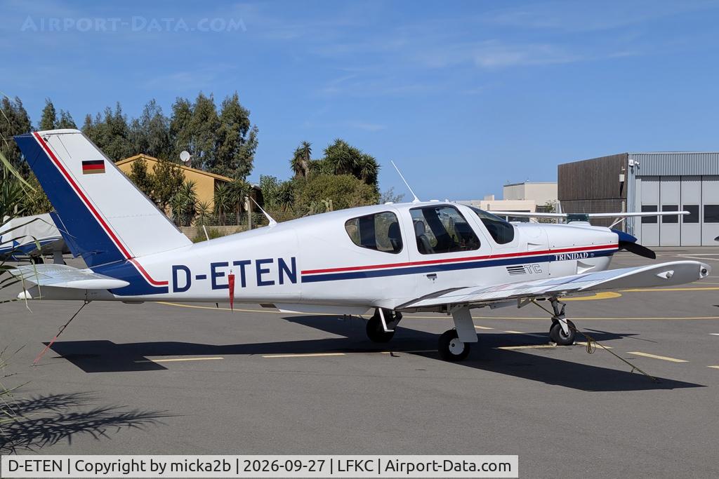 Aircraft D-ETEN, 1991 Socata TB-21 TC Trinidad, c/n 1377, Parked, at LFKC, photo by micka2b