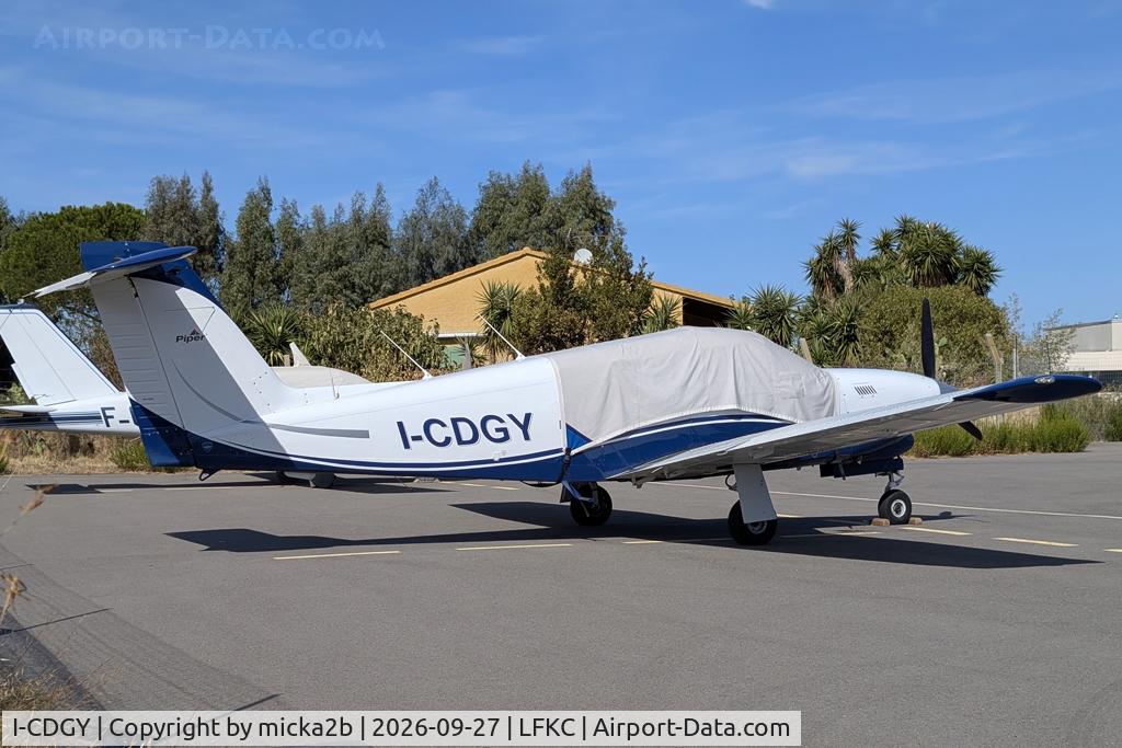 Aircraft I-CDGY, 1982 Piper PA-28RT-201T Turbo Arrow IV Arrow IV, c/n 28R-8231053, Parked, at LFKC, photo by micka2b