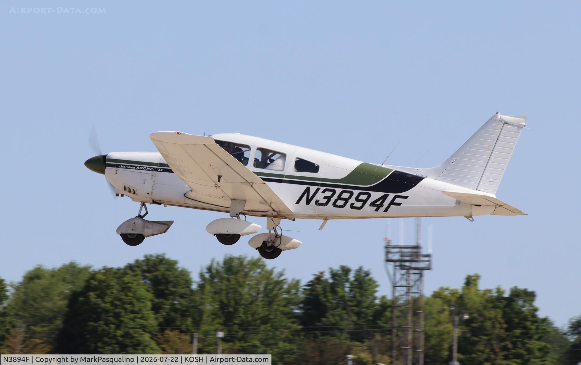 Aircraft N3894F, 1976 Piper PA-28-181, c/n 28-7690459, Piper PA-28-181, at KOSH, photo by MarkPasqualino