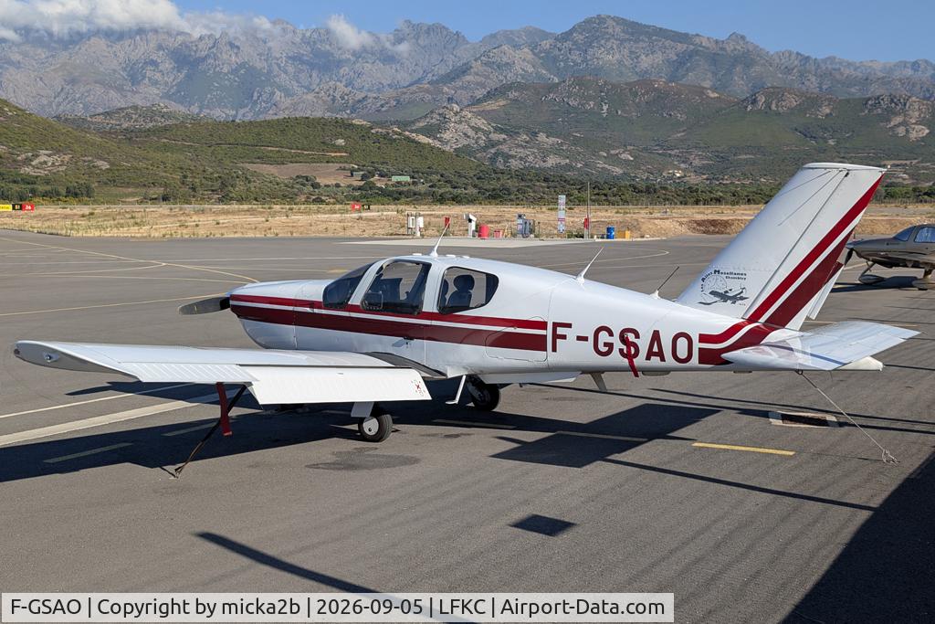 Aircraft F-GSAO, Socata TB-20, c/n 1801, Parked, at LFKC, photo by micka2b