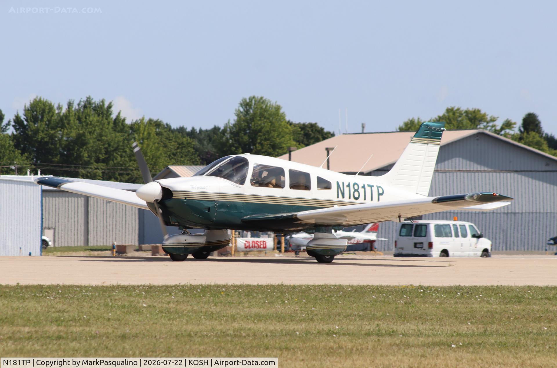 Aircraft N181TP, Piper PA-28-181, c/n 28-7790426, Piper PA-28-181, at KOSH, photo by MarkPasqualino