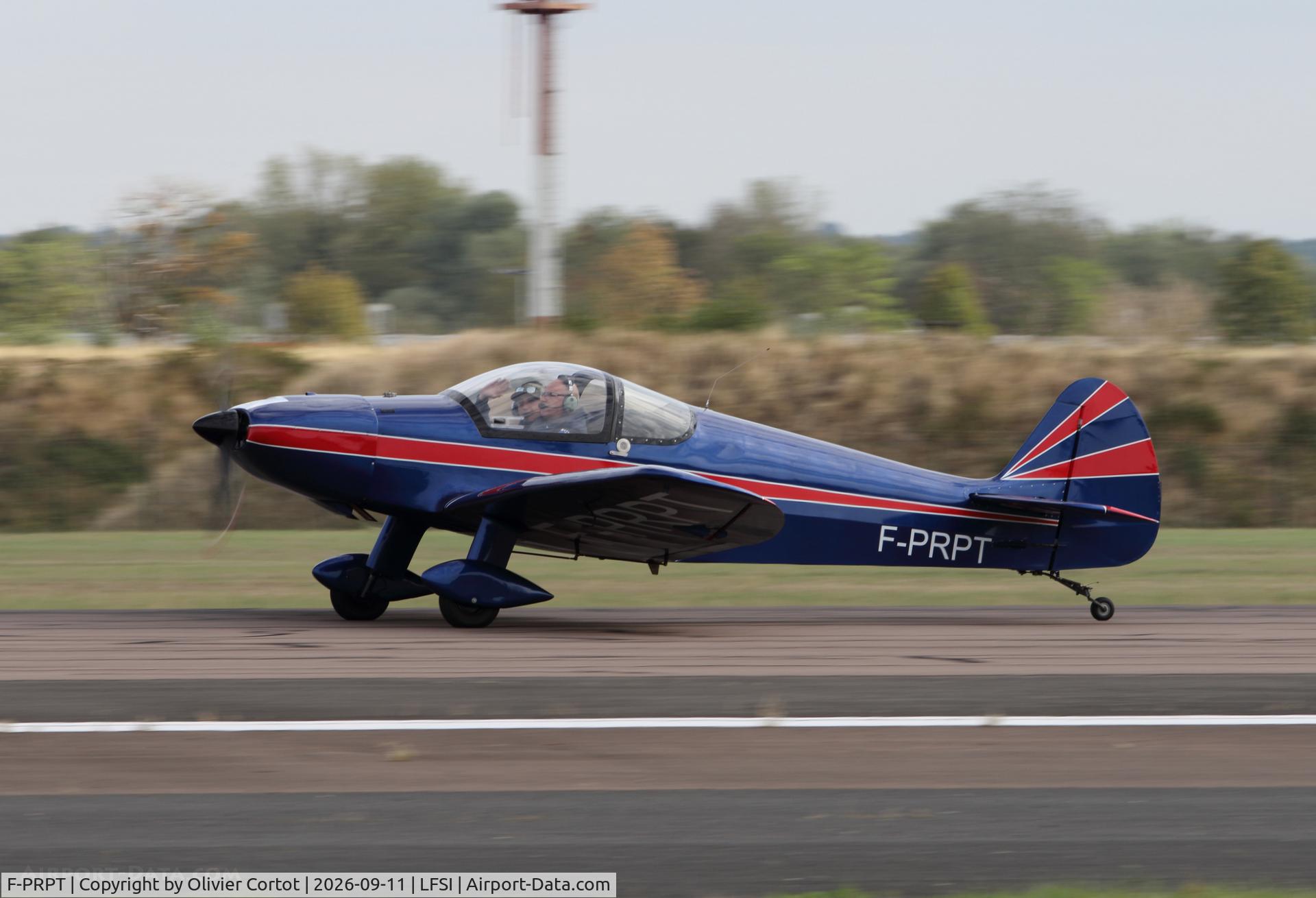 Aircraft F-PRPT, Nicollier HN-700 Menestrel II, c/n 16, 2026 airshow, at LFSI, photo by Olivier Cortot