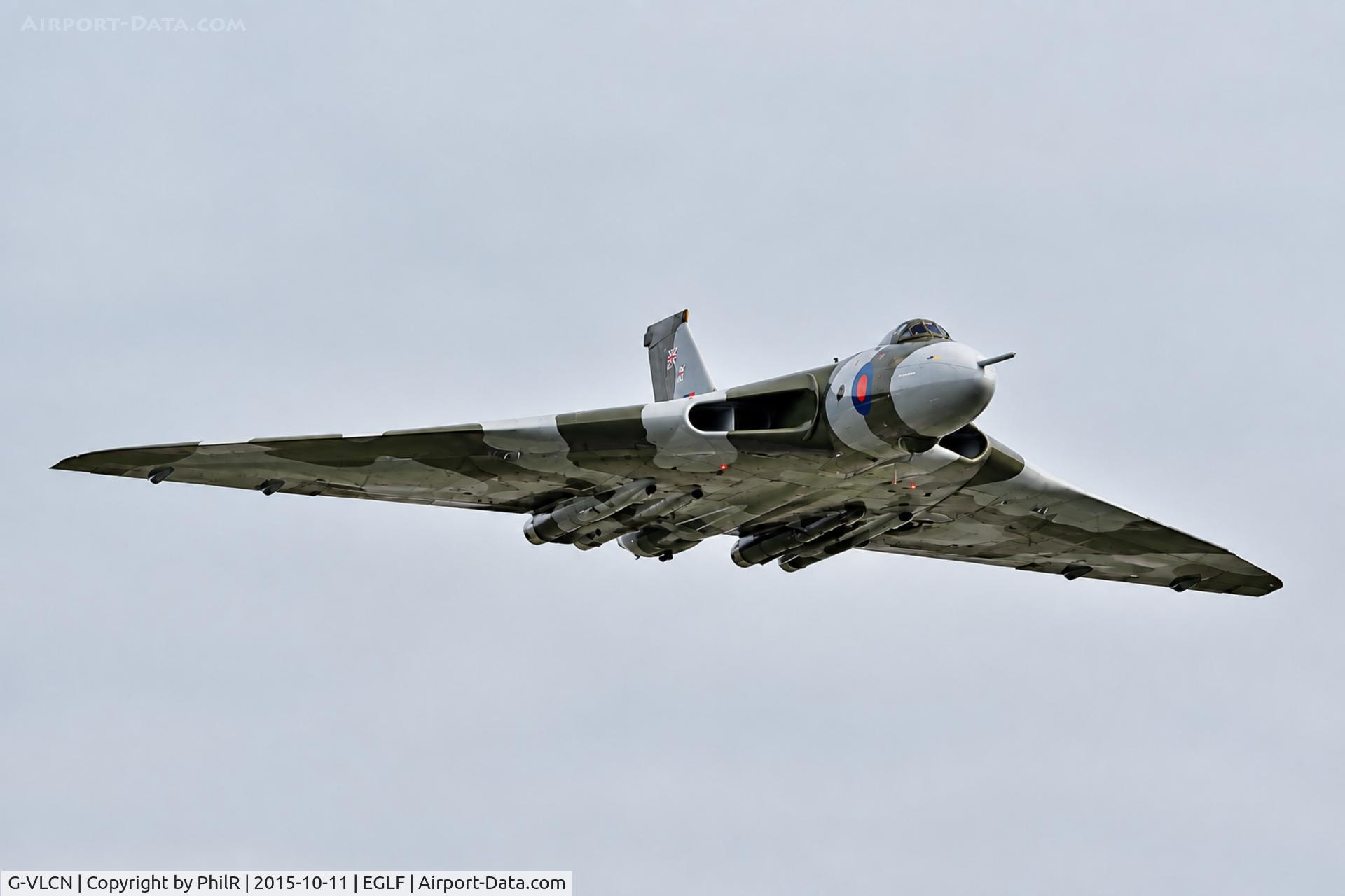 Aircraft G-VLCN, 1960 Avro Vulcan B.2, c/n Set 12, XH558 (G-VLCN) 1960 Avro Vulcan B2 Last Southern Tour Farnborough, at EGLF, photo by PhilR