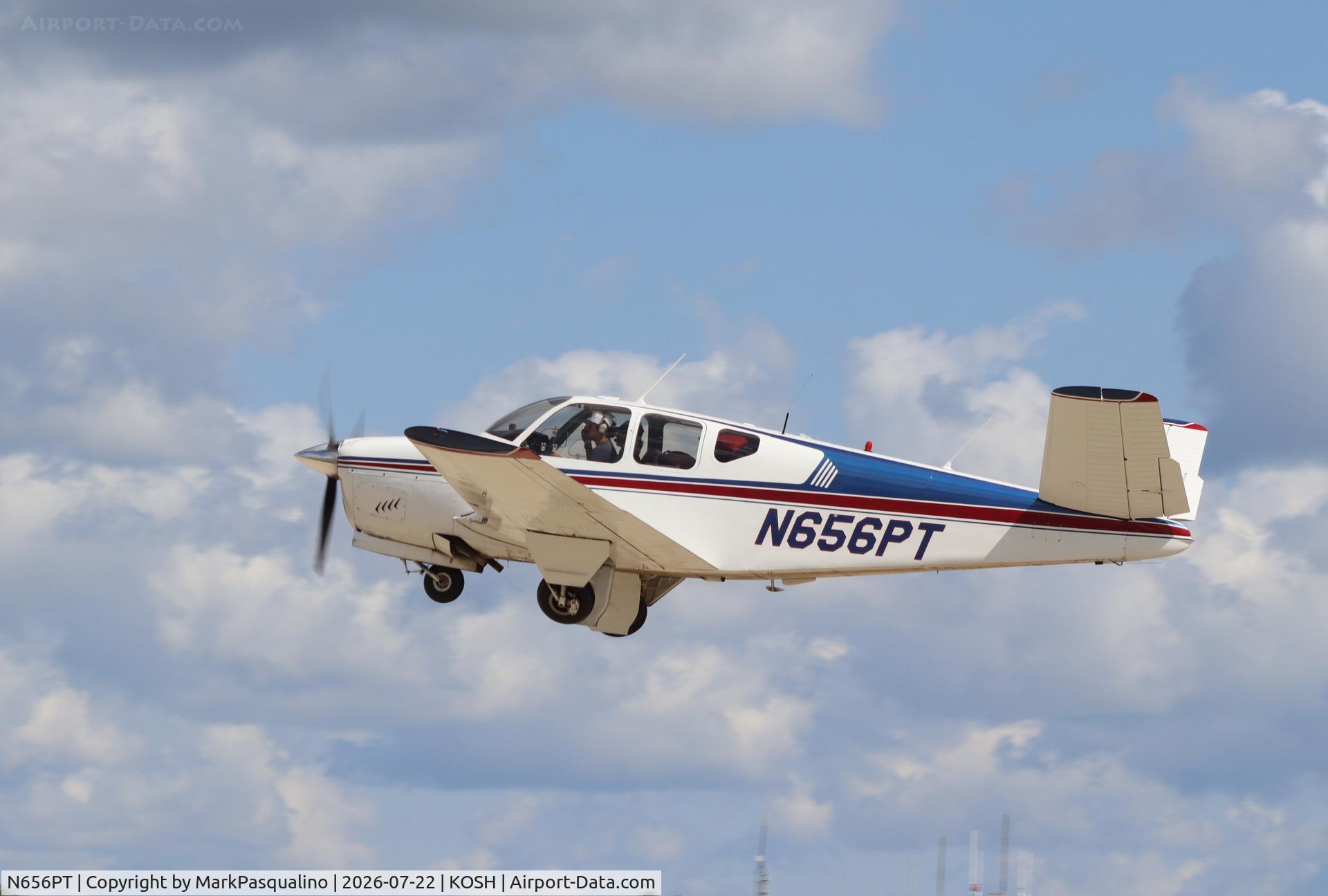 Aircraft N656PT, 1959 Beech K35 Bonanza, c/n D-5910, Beech K35, at KOSH, photo by MarkPasqualino