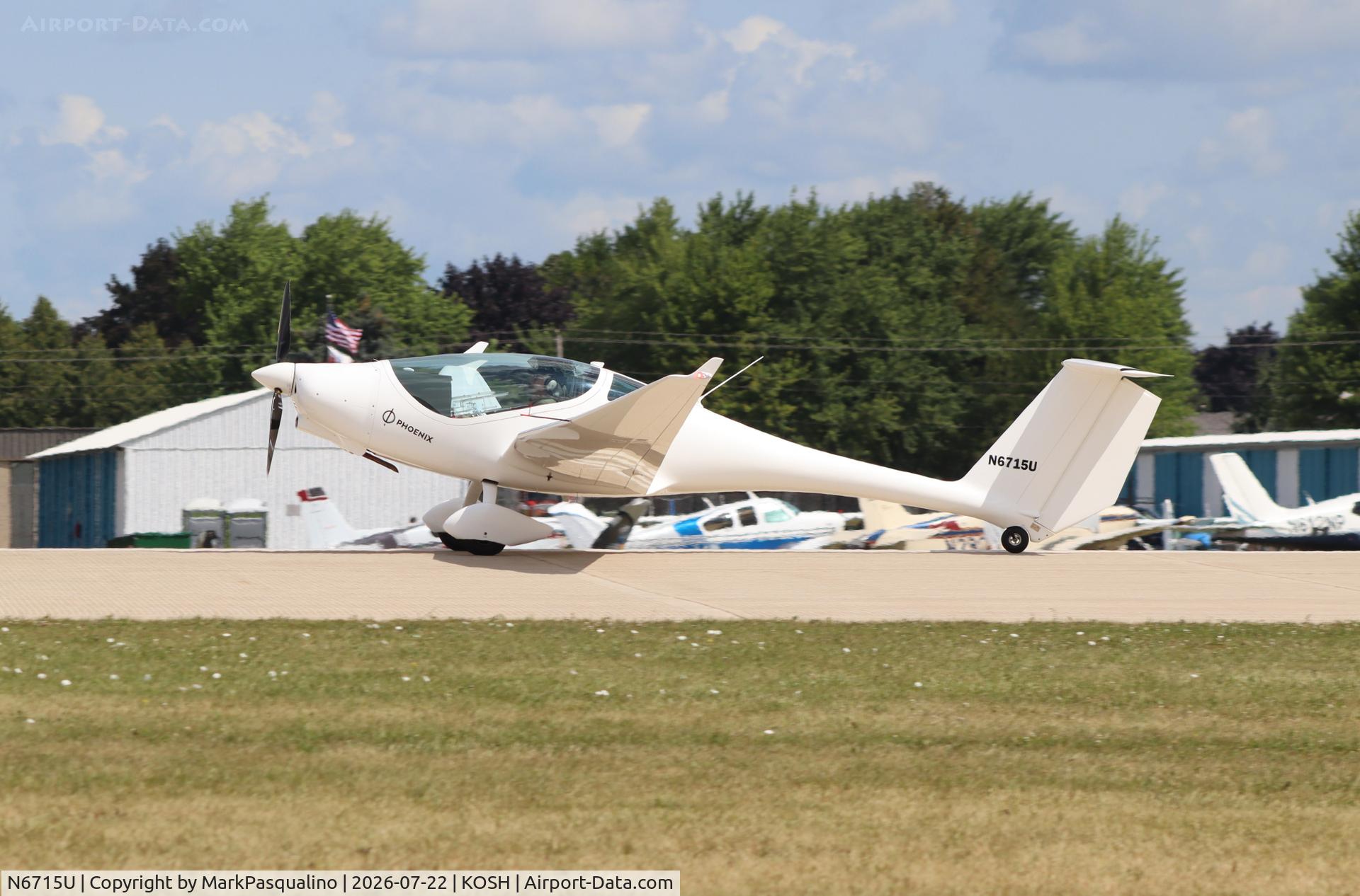 Aircraft N6715U, 2023 Pure Flight Phoenix U15, c/n 67/U15, Phoenix U15, at KOSH, photo by MarkPasqualino