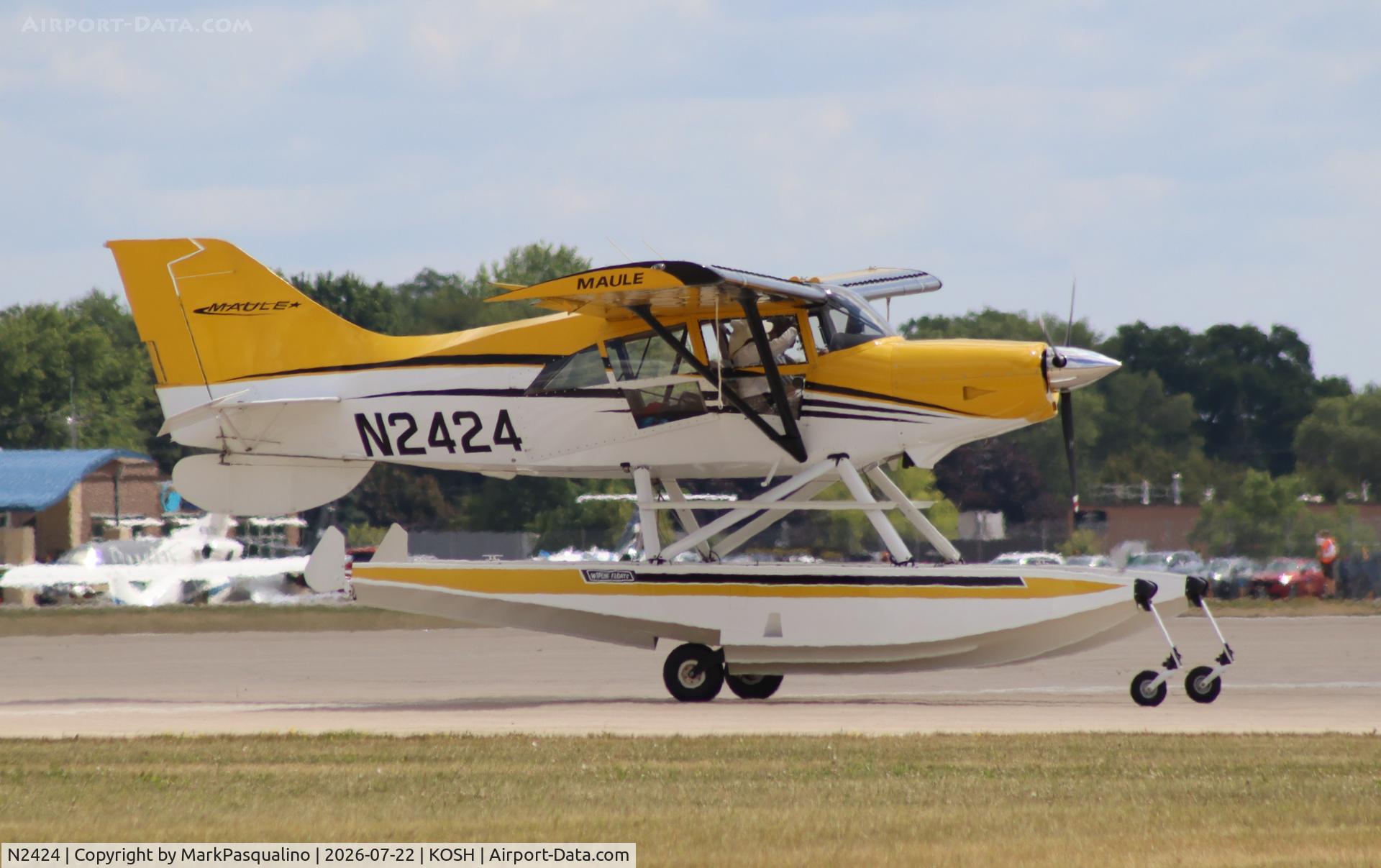Aircraft N2424, 2017 Maule M-7-260C Orion, c/n 30048C, Maule M-7-260C, at KOSH, photo by MarkPasqualino