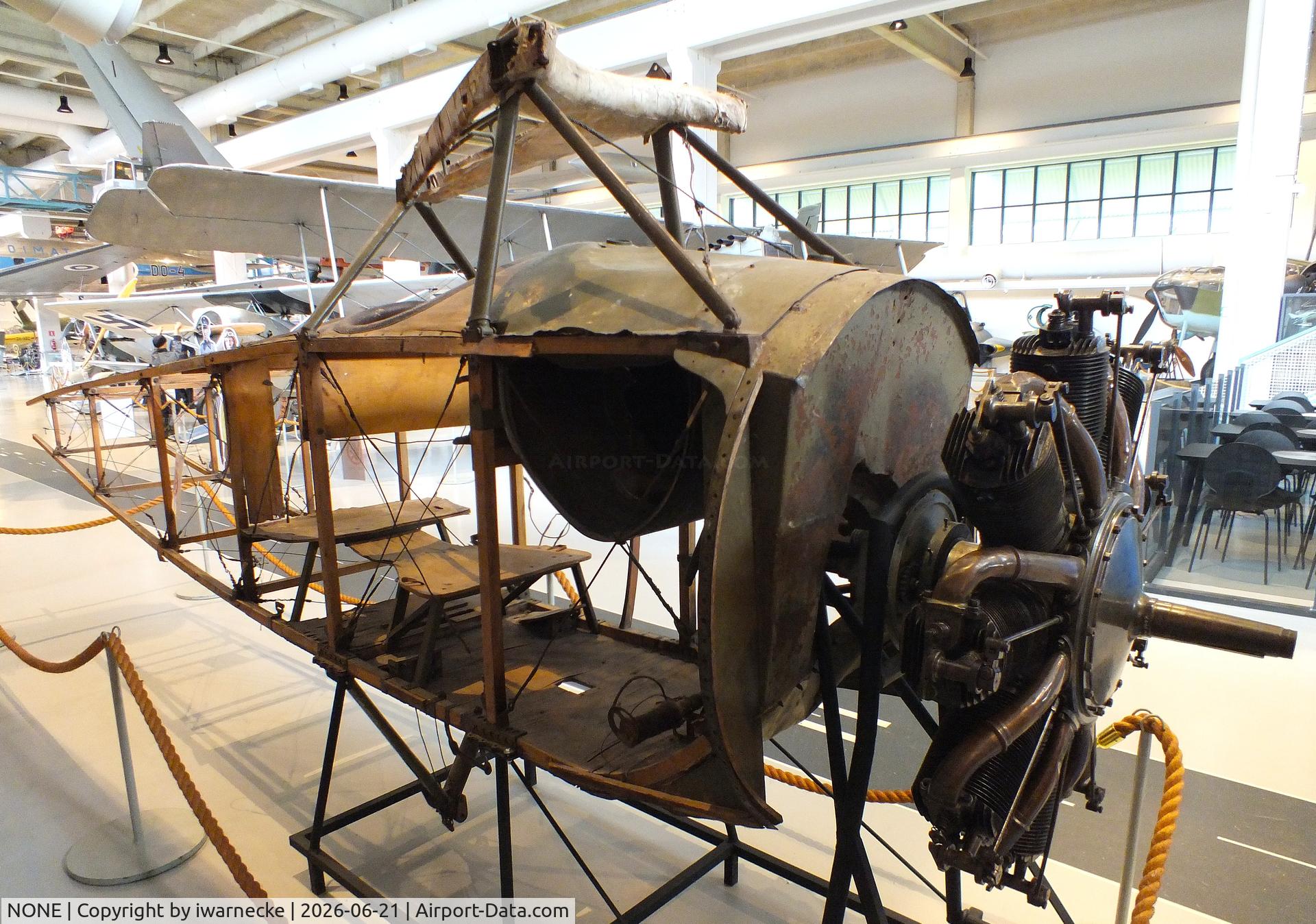 Aircraft NONE, Thulin Type D, c/n not found_Tikkakoski Thulin D, Thulin Type D (fuselage only (minus tail/skin/wings/landing gear) at the Suomen Ilmavoimamuseo (Finnish Air Force Museum, formerly known as Keski-Suomen Ilmailumuseo / Aviation Museum of Central Finland), Jyväskylä-Tikkakoski, photo by iwarnecke
