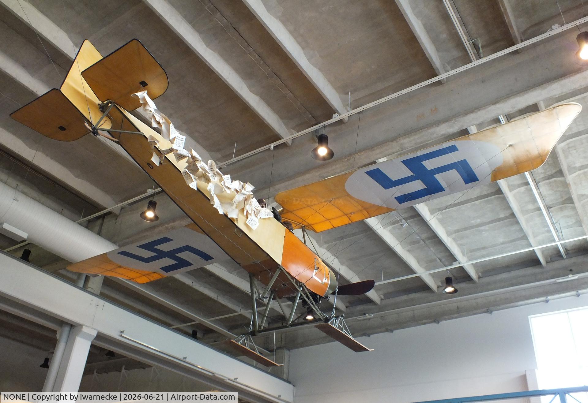 Aircraft NONE, Thulin Type D Replica, c/n none, Thulin Type D replica at the Suomen Ilmavoimamuseo (Finnish Air Force Museum, formerly known as Keski-Suomen Ilmailumuseo / Aviation Museum of Central Finland), Jyväskylä-Tikkakoski, photo by iwarnecke