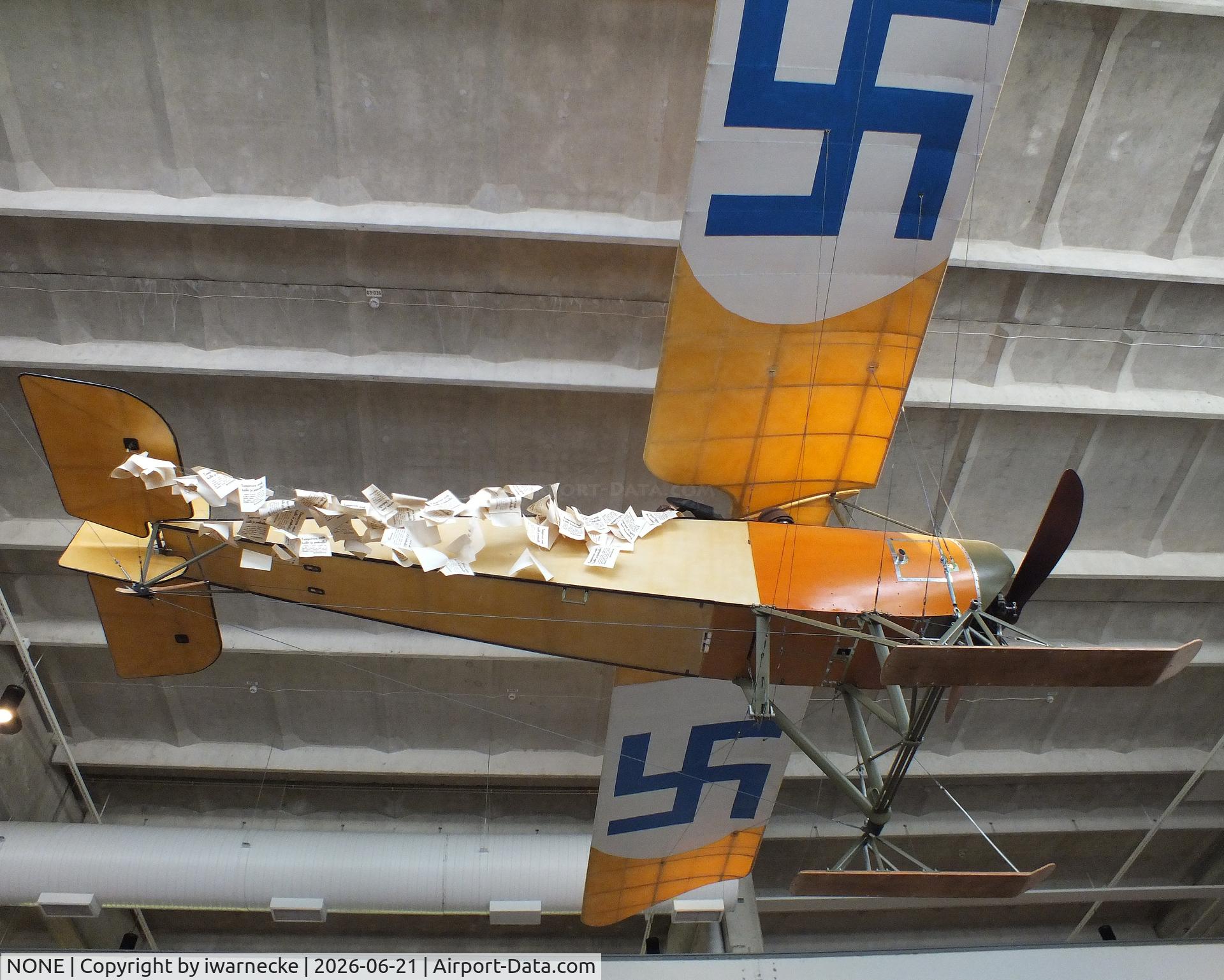 Aircraft NONE, Thulin Type D Replica, c/n none, Thulin Type D replica at the Suomen Ilmavoimamuseo (Finnish Air Force Museum, formerly known as Keski-Suomen Ilmailumuseo / Aviation Museum of Central Finland), Jyväskylä-Tikkakoski, photo by iwarnecke