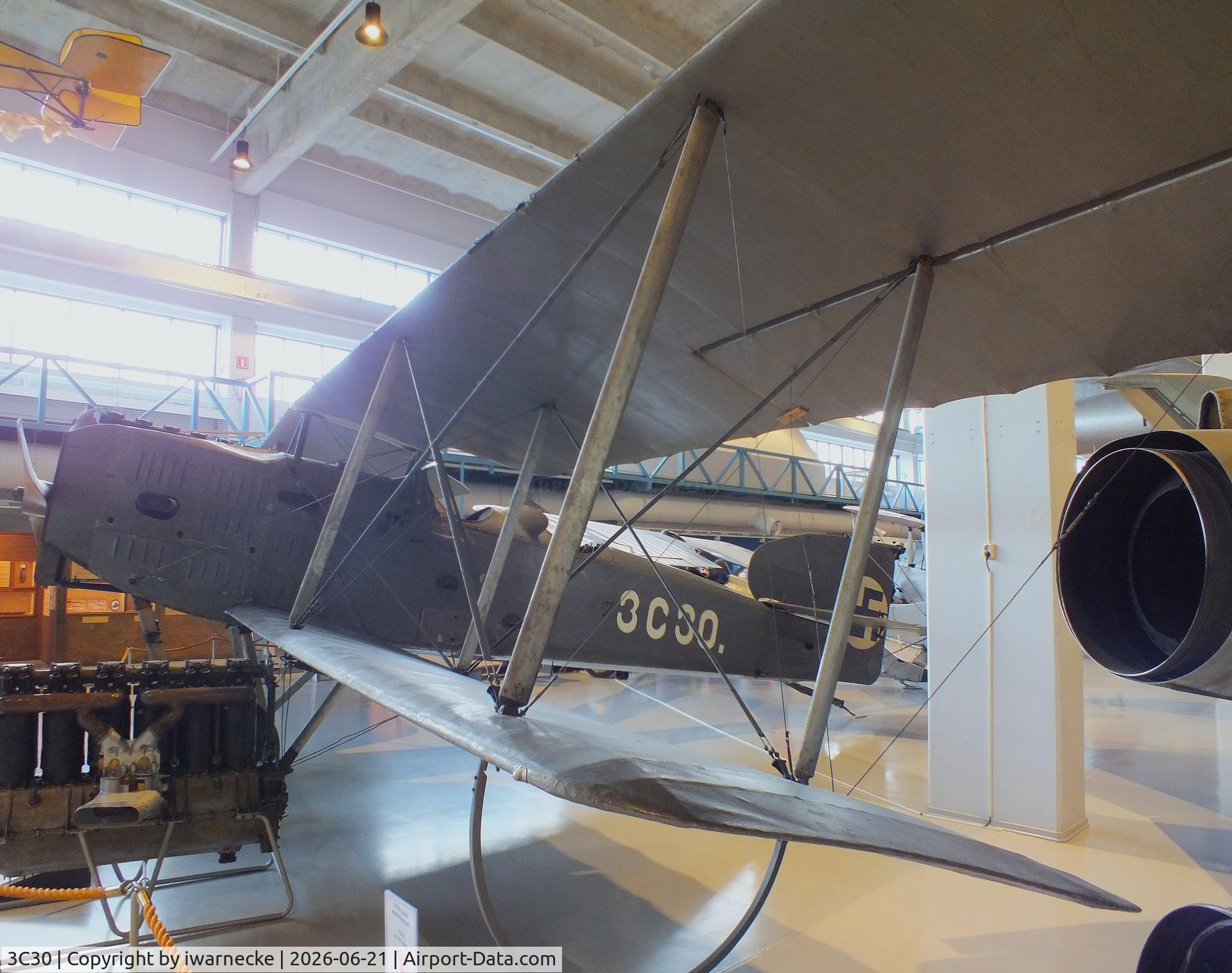 Aircraft 3C30, Breguet 14A2, c/n Not found 3C30, Breguet XIV A2 at the Suomen Ilmavoimamuseo (Finnish Air Force Museum, formerly known as Keski-Suomen Ilmailumuseo / Aviation Museum of Central Finland), Jyväskylä-Tikkakoski, photo by iwarnecke