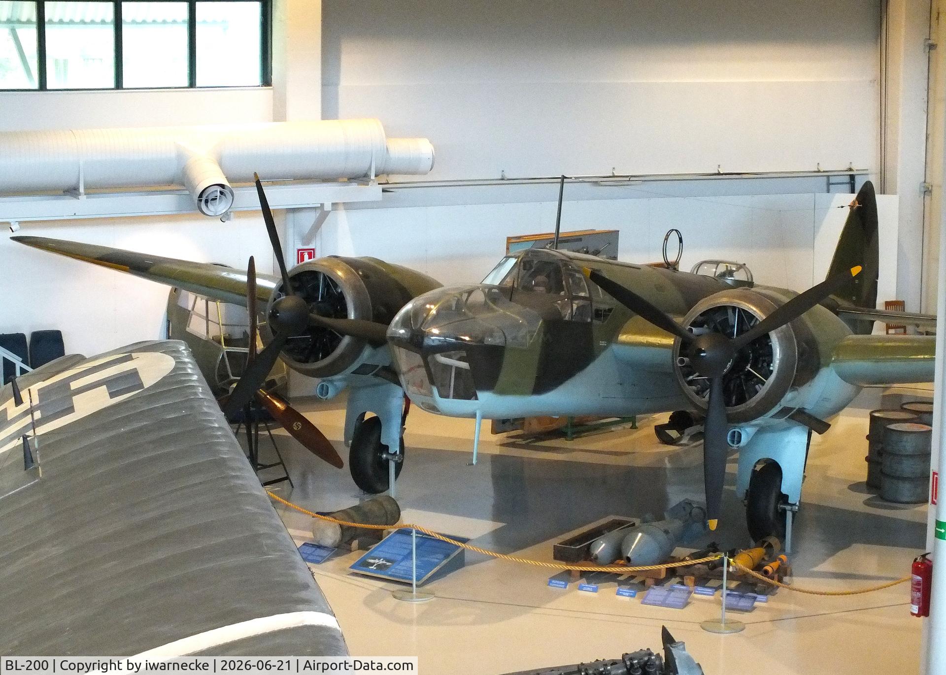 Aircraft BL-200, Bristol Blenheim Mk.IV, c/n VI/3, Bristol Blenheim IV at the Suomen Ilmavoimamuseo (Finnish Air Force Museum, formerly known as Keski-Suomen Ilmailumuseo / Aviation Museum of Central Finland), Jyväskylä-Tikkakoski, photo by iwarnecke