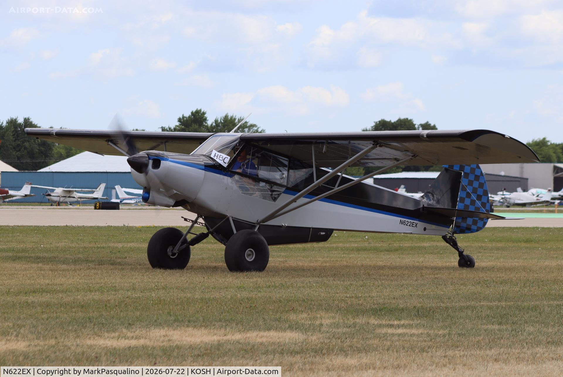 Aircraft N622EX, 2021 Javron PA-18 Replica, c/n JA1611101, Javron PA-18 Replica, at KOSH, photo by MarkPasqualino