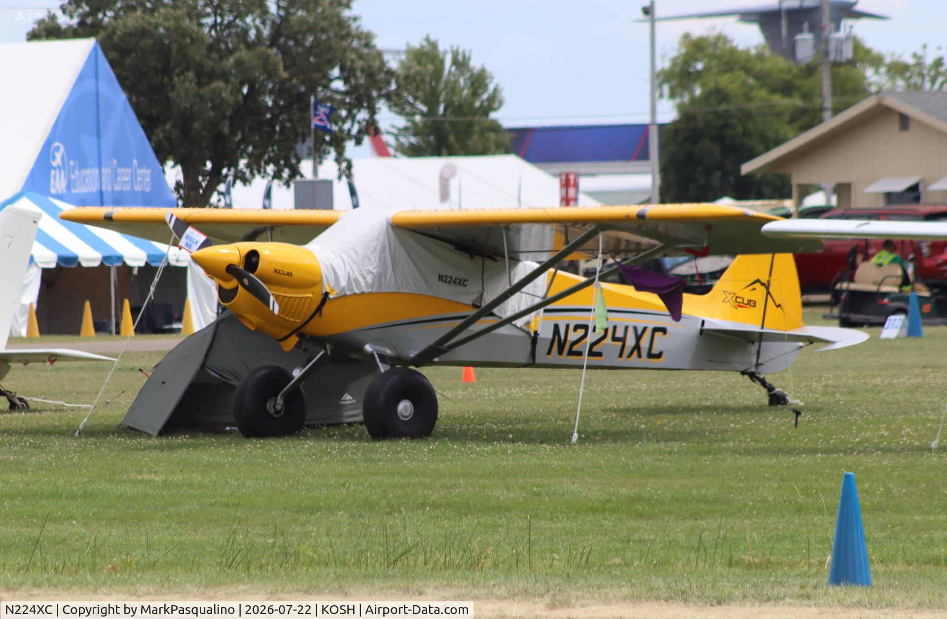 Aircraft N224XC, 2022 Justin D Marrese CCX-2300, c/n CCX-2300-0053, Cub Crafters CCX-2300, at KOSH, photo by MarkPasqualino