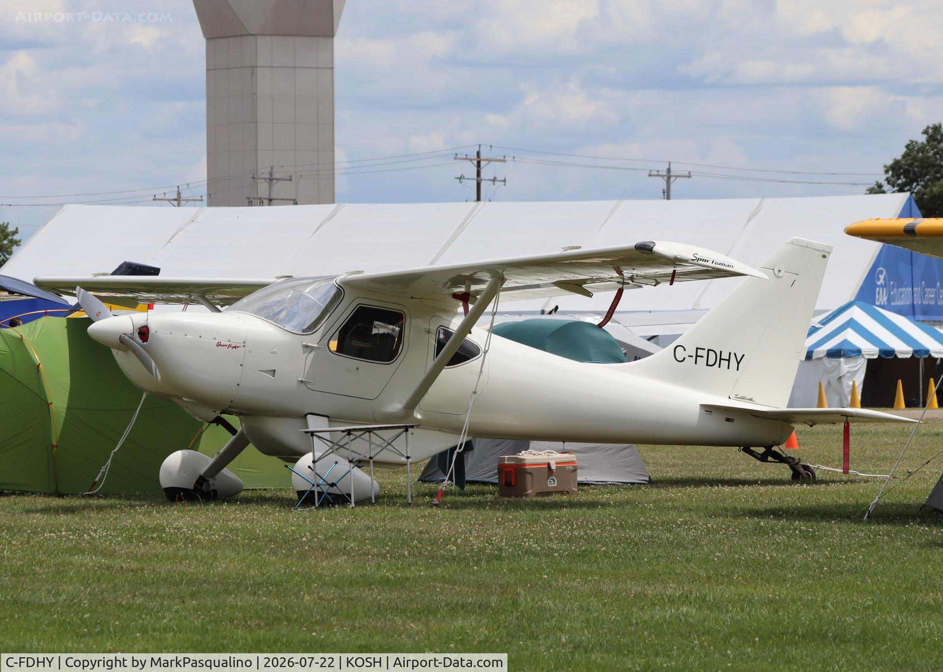 Aircraft C-FDHY, 2008 Glasair GS-2 Sportsman 2+2, c/n 7263, Glasair GS-2 Sportsman 2+2, at KOSH, photo by MarkPasqualino