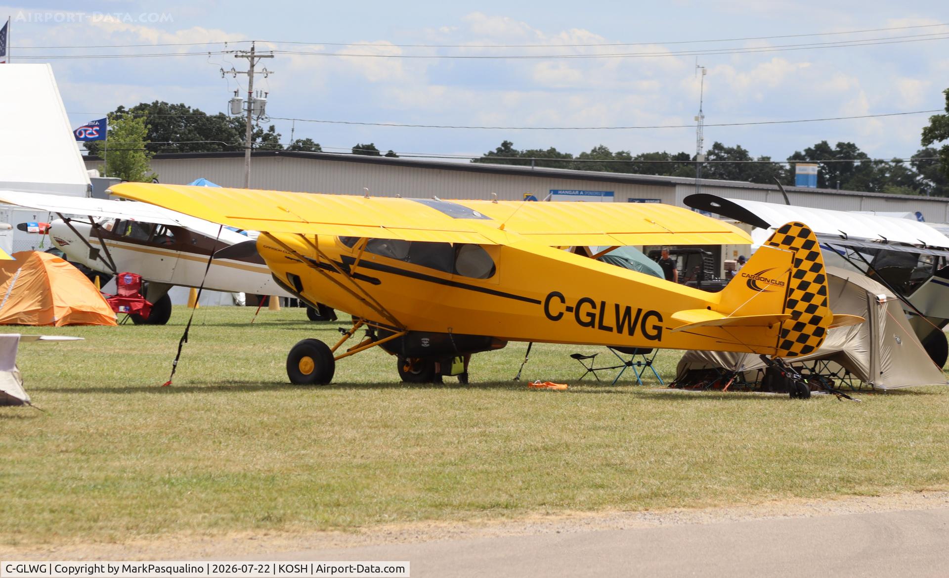 Aircraft C-GLWG, 2014 Cub Crafters CARBON CUB EX, c/n CCK-1865-0099, Cub Crafters Carbon Cub EX, at KOSH, photo by MarkPasqualino