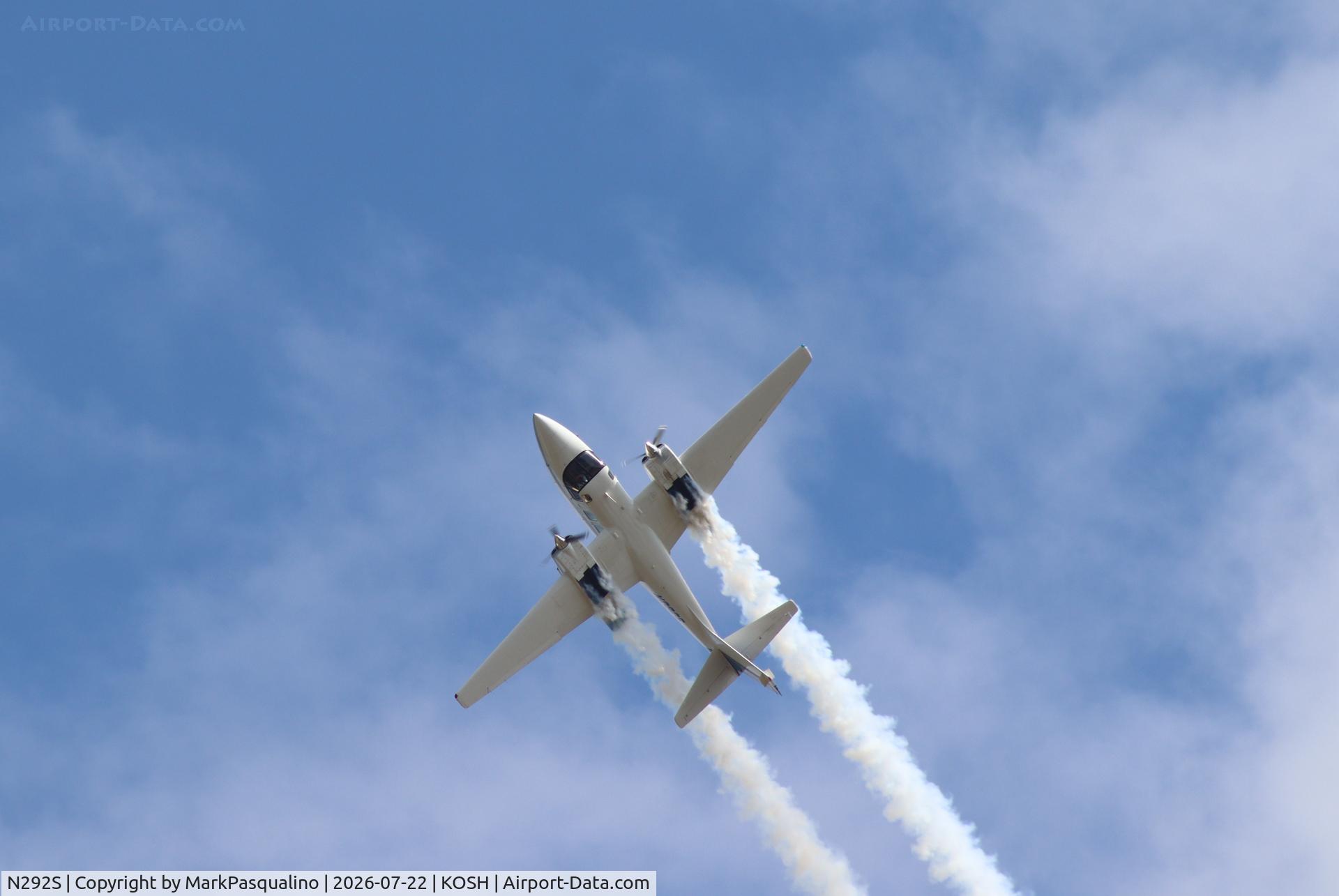 Aircraft N292S, 1976 Rockwell International 500-S, c/n 3274, Rockwell 500-S, at KOSH, photo by MarkPasqualino