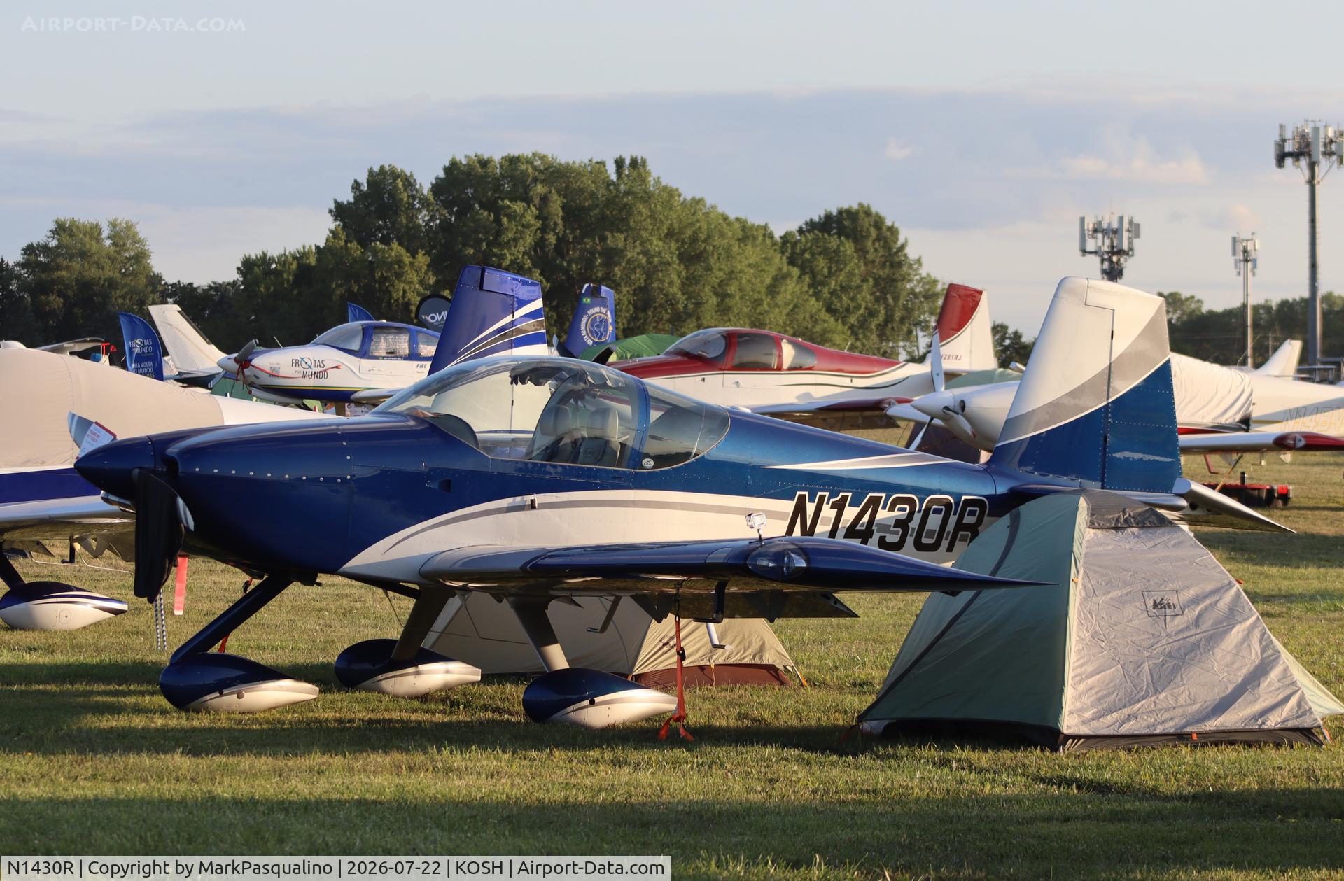 Aircraft N1430R, 2020 Vans RV-14A, c/n 140030, Vans RV-14A, at KOSH, photo by MarkPasqualino