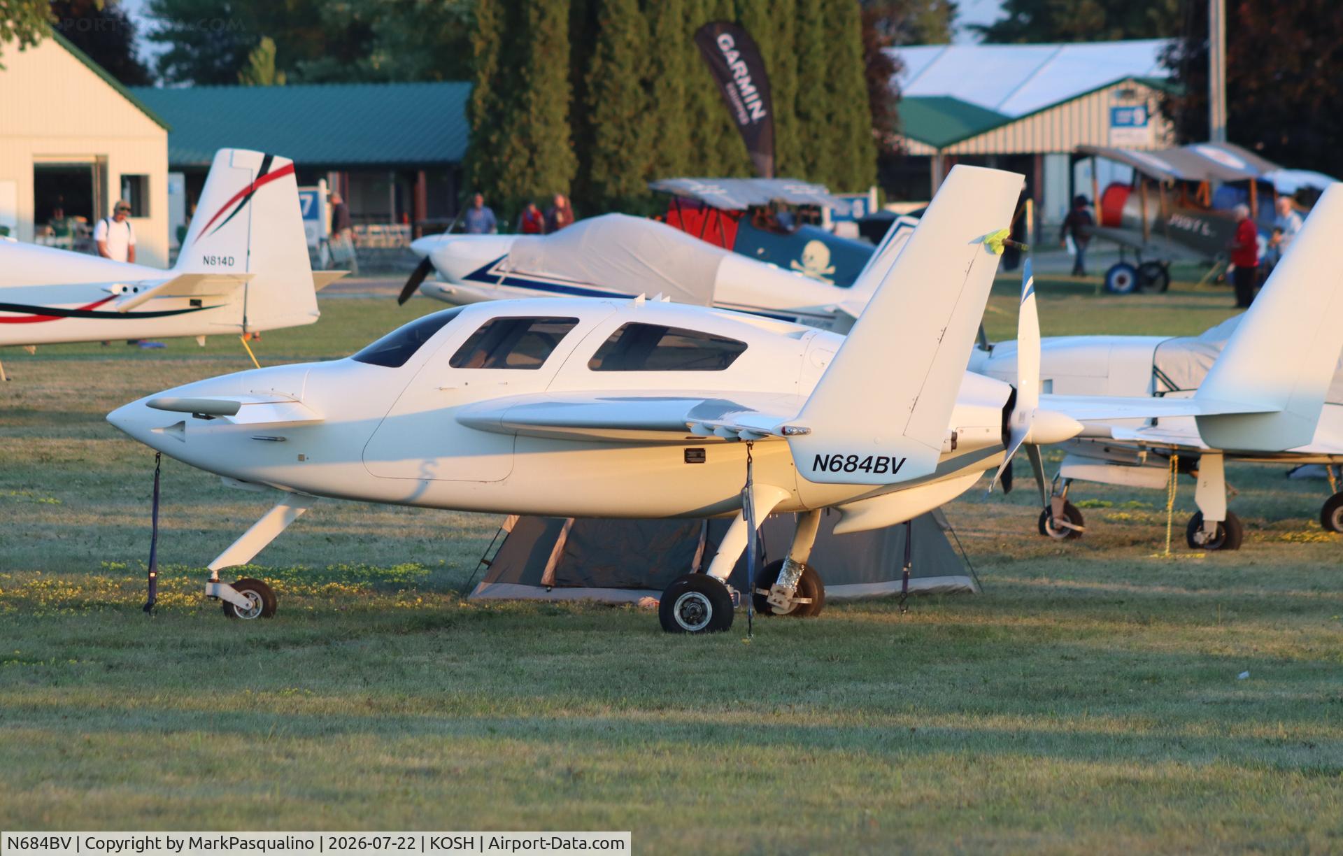 Aircraft N684BV, Velocity Velocity 173 Elite RG, c/n SUV118, Velocity 173 Elite RG, at KOSH, photo by MarkPasqualino
