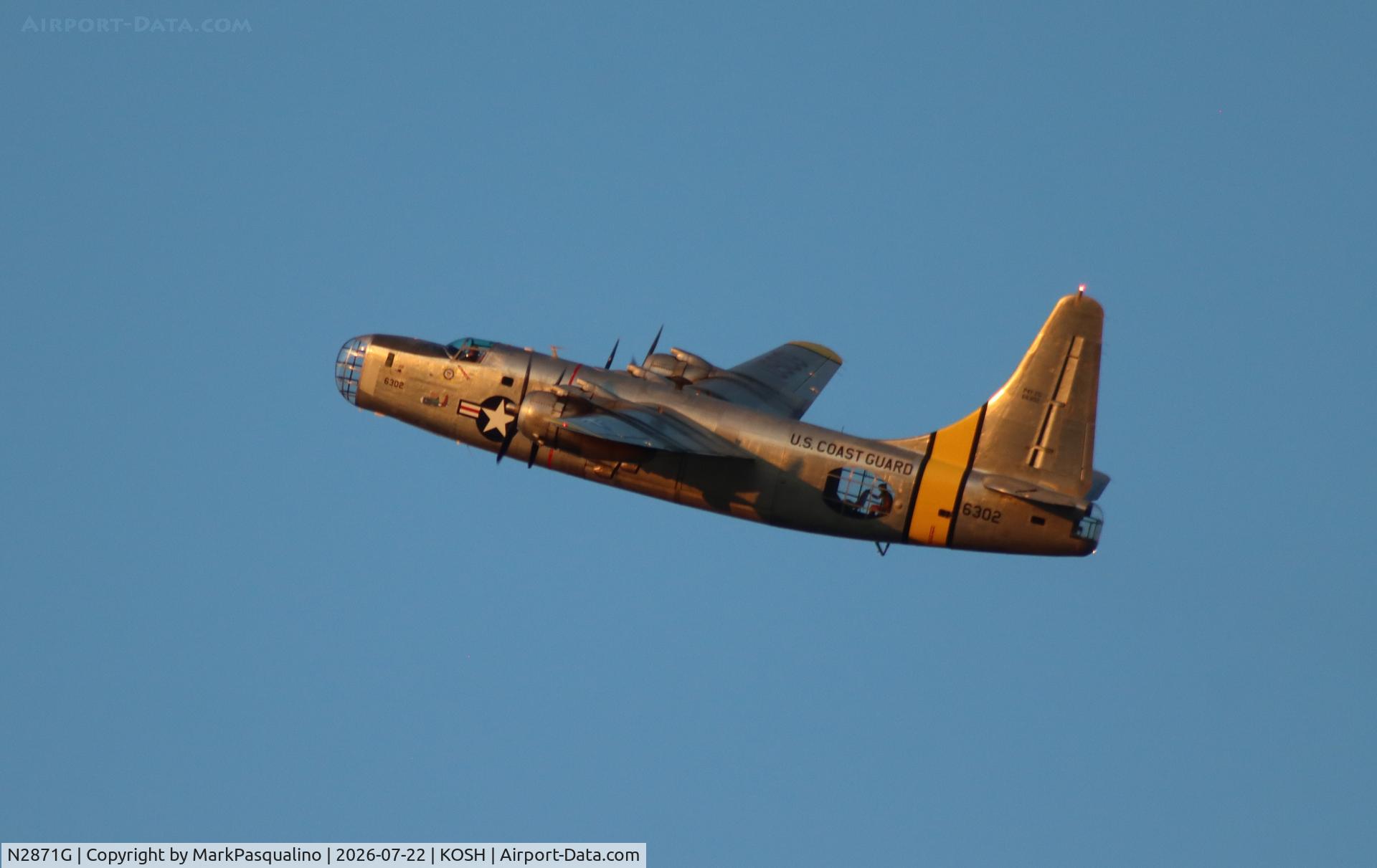 Aircraft N2871G, Consolidated Vultee P4Y-2 Privateer, c/n 66302, Consolidated Vultee P4Y-2, at KOSH, photo by MarkPasqualino
