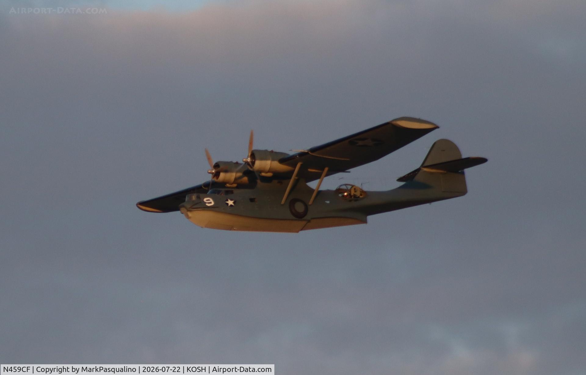 Aircraft N459CF, 1943 Consolidated Vultee PBY-5A, c/n 300, Consolidated Vultee PBY-5A, at KOSH, photo by MarkPasqualino