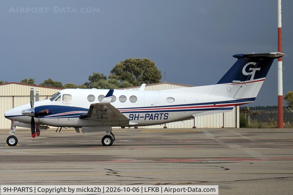 Aircraft 9H-PARTS, 2008 Hawker Beechcraft B200GT King Air King Air, c/n BY-46, Parked, at LFKB, photo by micka2b