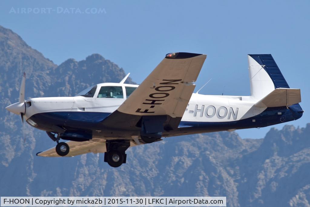 Aircraft F-HOON, 1980 Mooney M20K 231, c/n 25-0385, Landing, at LFKC, photo by micka2b