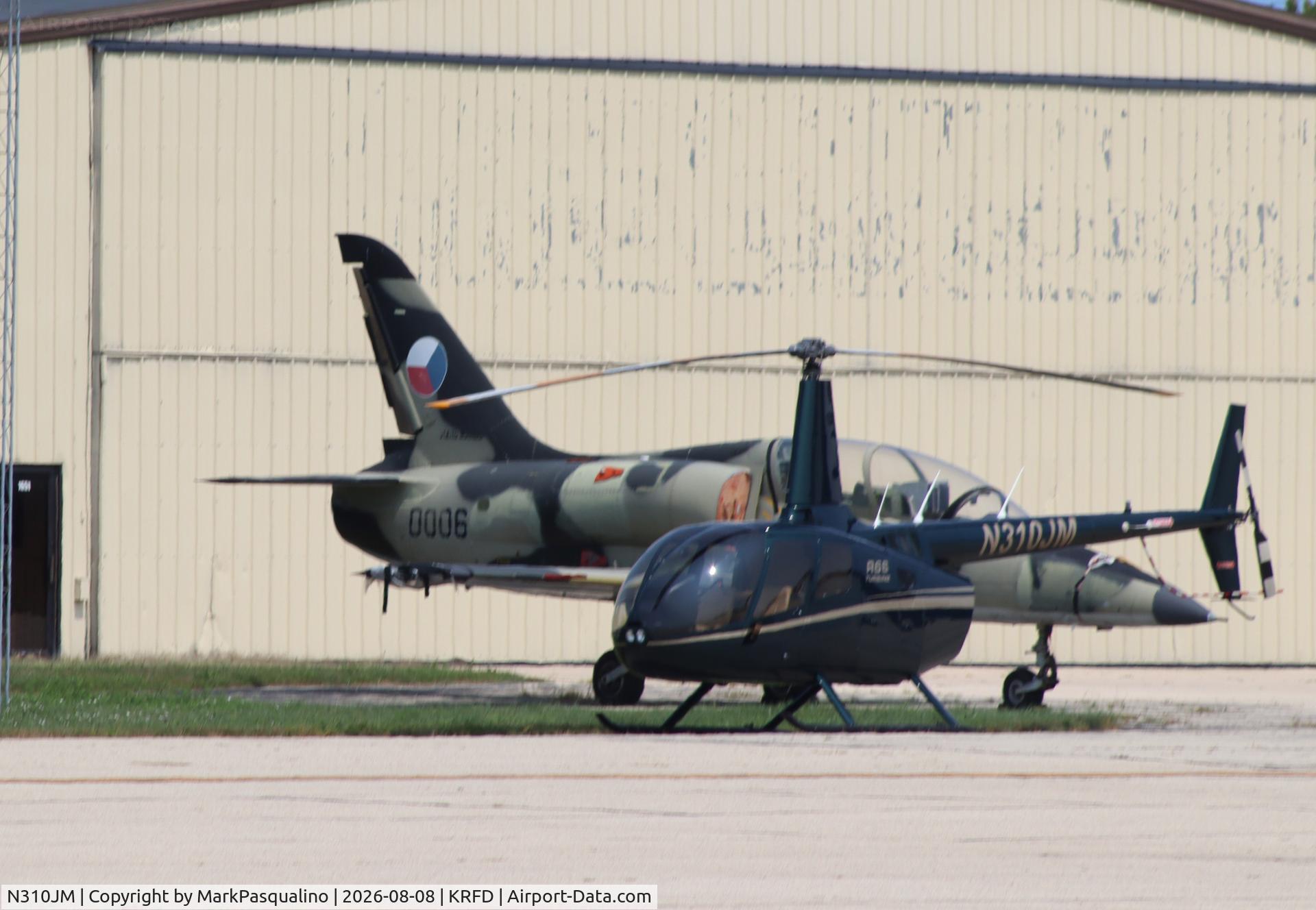 Aircraft N310JM, 2017 Robinson R66 Turbine, c/n 0779, Robinson R66, at KRFD, photo by MarkPasqualino