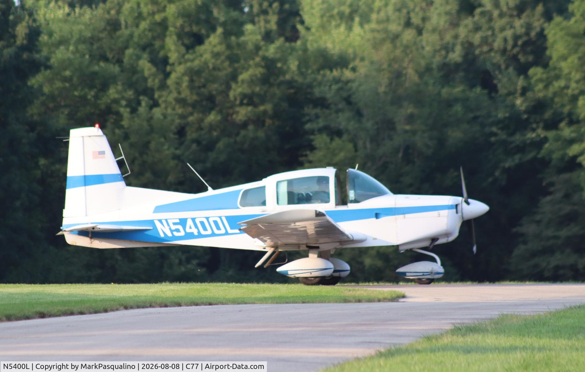 Aircraft N5400L, 1973 Grumman American AA-5 Traveler, c/n AA5-0300, Grumman American AA-5, at C77, photo by MarkPasqualino