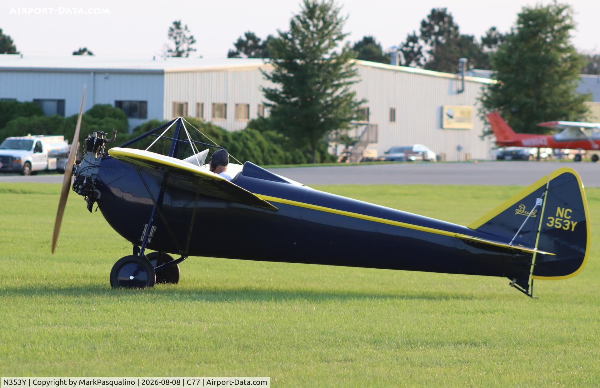Aircraft N353Y, Buhl LA-1, c/n 142, Buhl LA-1, at C77, photo by MarkPasqualino