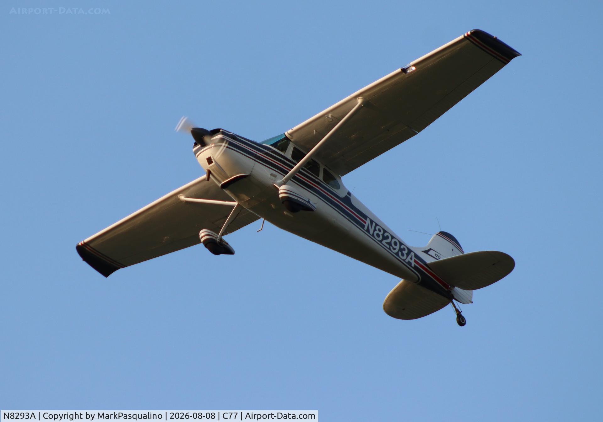 Aircraft N8293A, 1952 Cessna 170B, c/n 25145, Cessna 170B, at C77, photo by MarkPasqualino