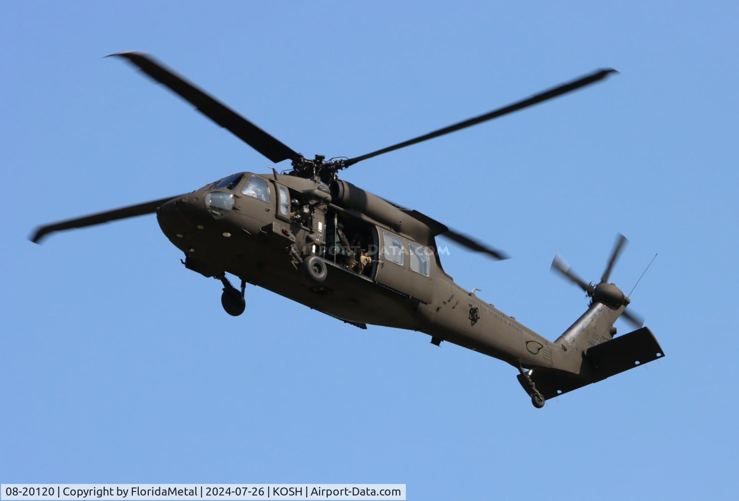 Aircraft 08-20120, 2008 Sikorsky UH-60M Black Hawk, c/n 70.XXXX 08-20120, US Army UH-60 zx, at KOSH, photo by FloridaMetal