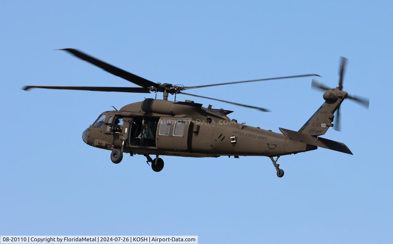Aircraft 08-20110, 2008 Sikorsky UH-60M Blackhawk, c/n 70.3202, US Army UH-60 zx, at KOSH, photo by FloridaMetal