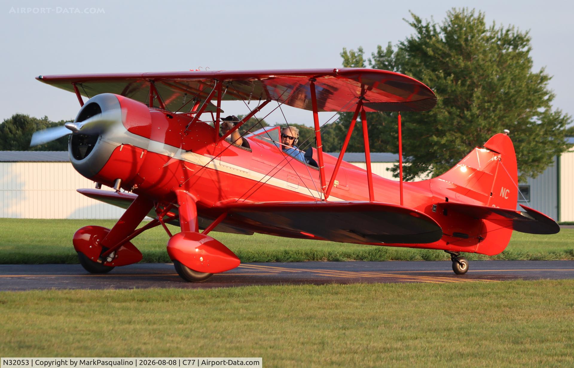 Aircraft N32053, 1941 Waco UPF-7, c/n 5684, Waco UPF-7, at C77, photo by MarkPasqualino