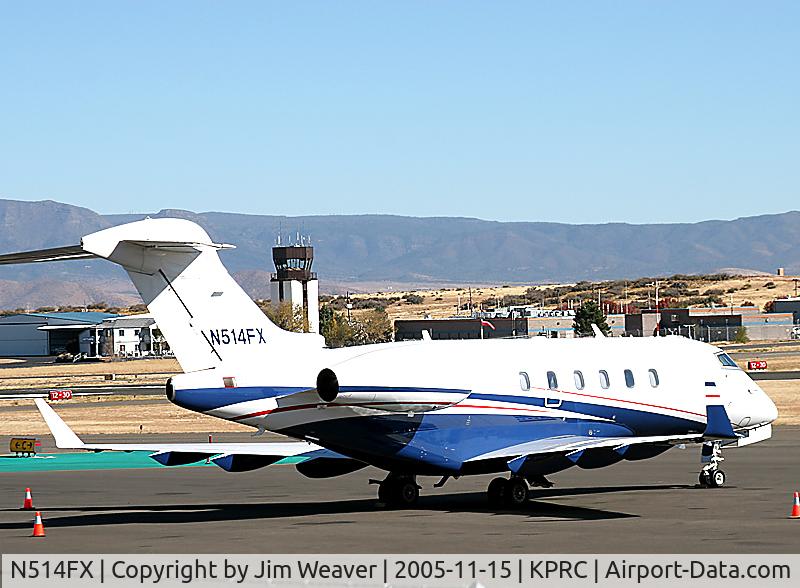 N514FX, 2004 Bombardier Challenger 300 (BD-100-1A10) C/N 20023, Photo at Prescott, AZ
