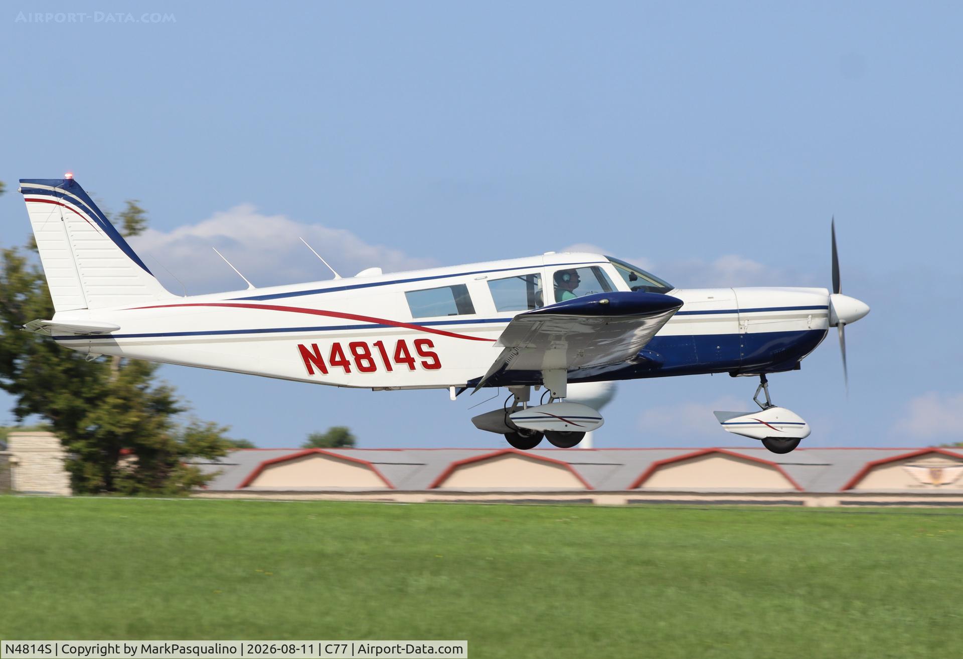 Aircraft N4814S, 1970 Piper PA-32-260 Cherokee Six, c/n 32-1274, Piper PA-32-260, at C77, photo by MarkPasqualino