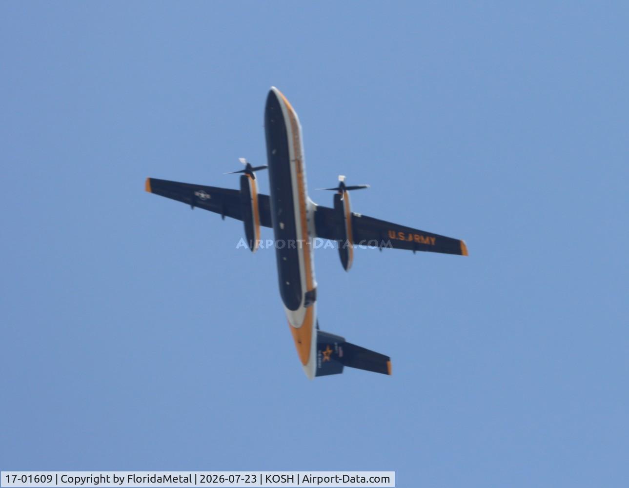 Aircraft 17-01609, 2017 De Havilland Canada C-147A, c/n 315, OSH 2026 zx, at KOSH, photo by FloridaMetal