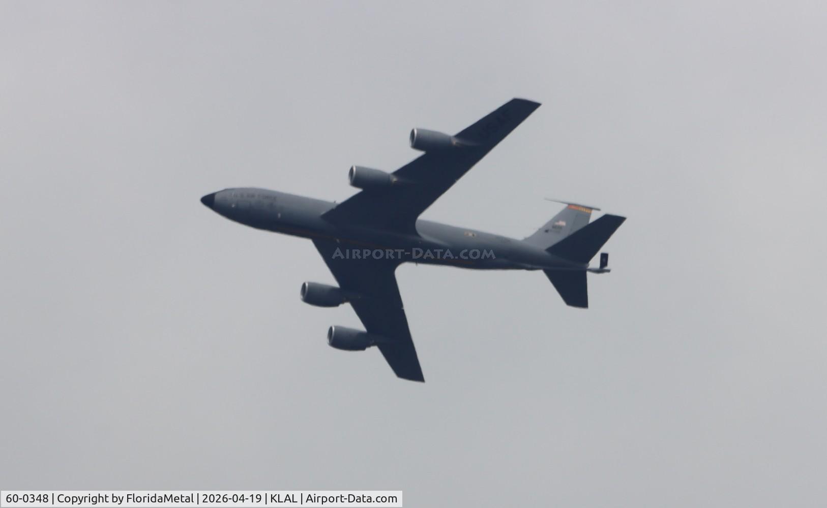 Aircraft 60-0348, 1960 Boeing KC-135R Stratotanker, c/n 18123, Sun N Fun 2026 zx LAL, at KLAL, photo by FloridaMetal