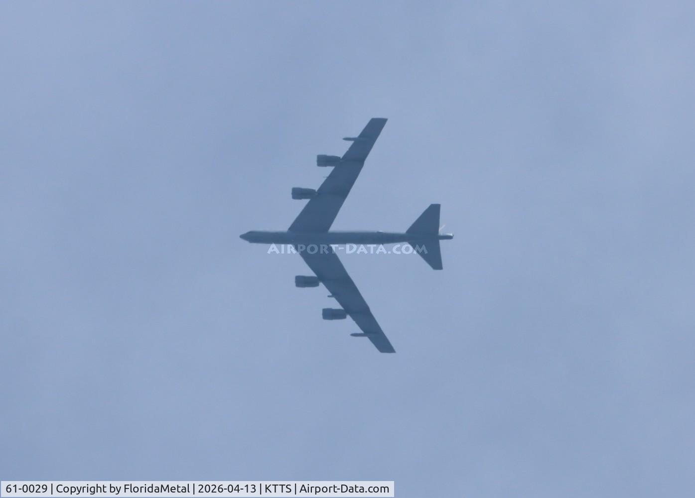 Aircraft 61-0029, 1961 Boeing B-52H Stratofortress, c/n 464456, B-52H zx TTS-BAD, at KTTS, photo by FloridaMetal