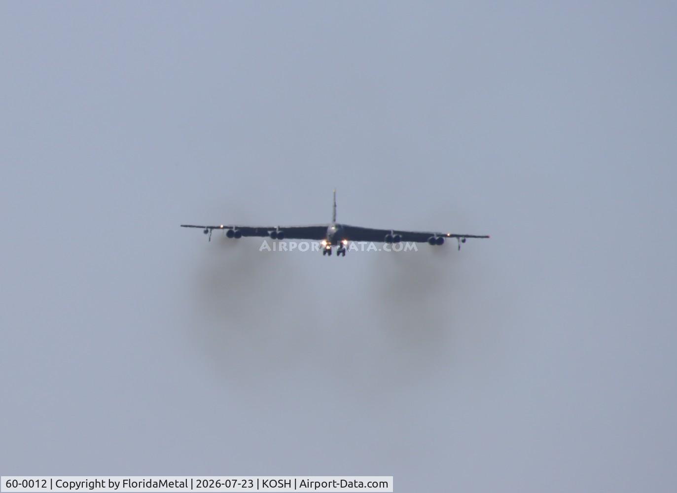 Aircraft 60-0012, 1960 Boeing B-52H Stratofortress, c/n 464377, B-52H zx, at KOSH, photo by FloridaMetal