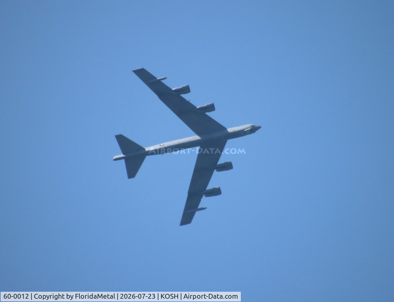 Aircraft 60-0012, 1960 Boeing B-52H Stratofortress, c/n 464377, B-52H zx, at KOSH, photo by FloridaMetal