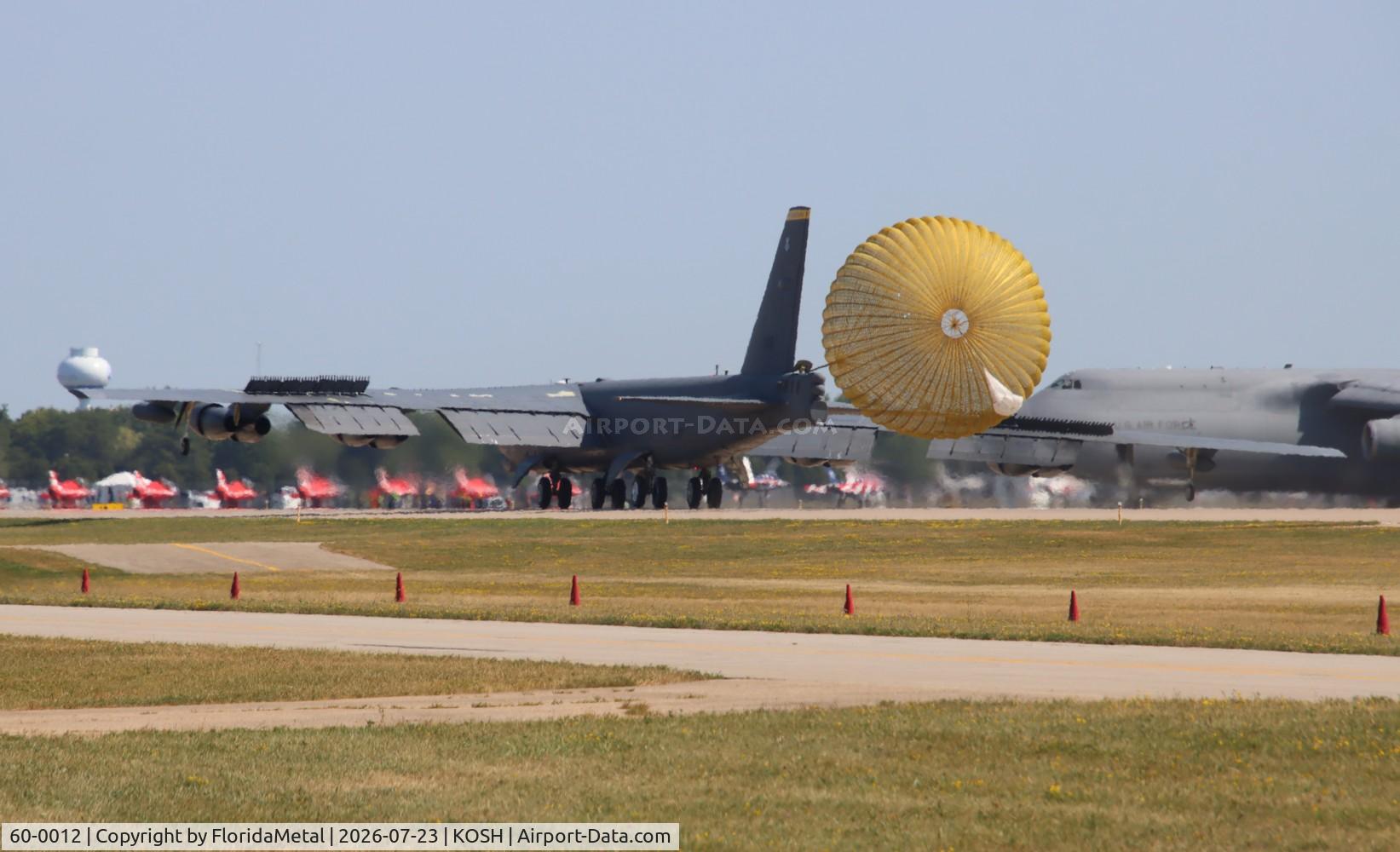 Aircraft 60-0012, 1960 Boeing B-52H Stratofortress, c/n 464377, OSH 2026 zx, at KOSH, photo by FloridaMetal