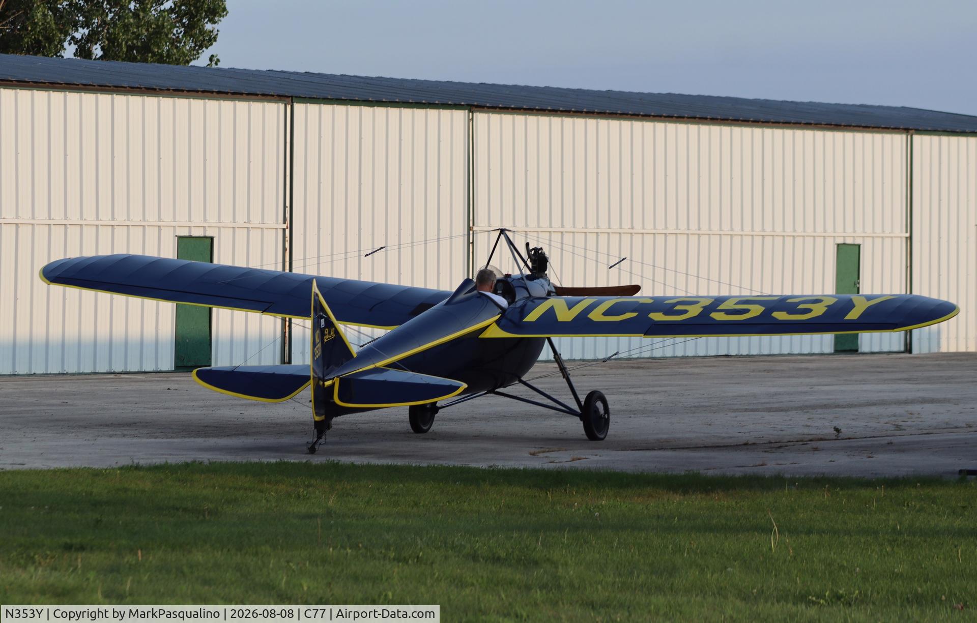 Aircraft N353Y, Buhl LA-1, c/n 142, Buhl LA-1, at C77, photo by MarkPasqualino