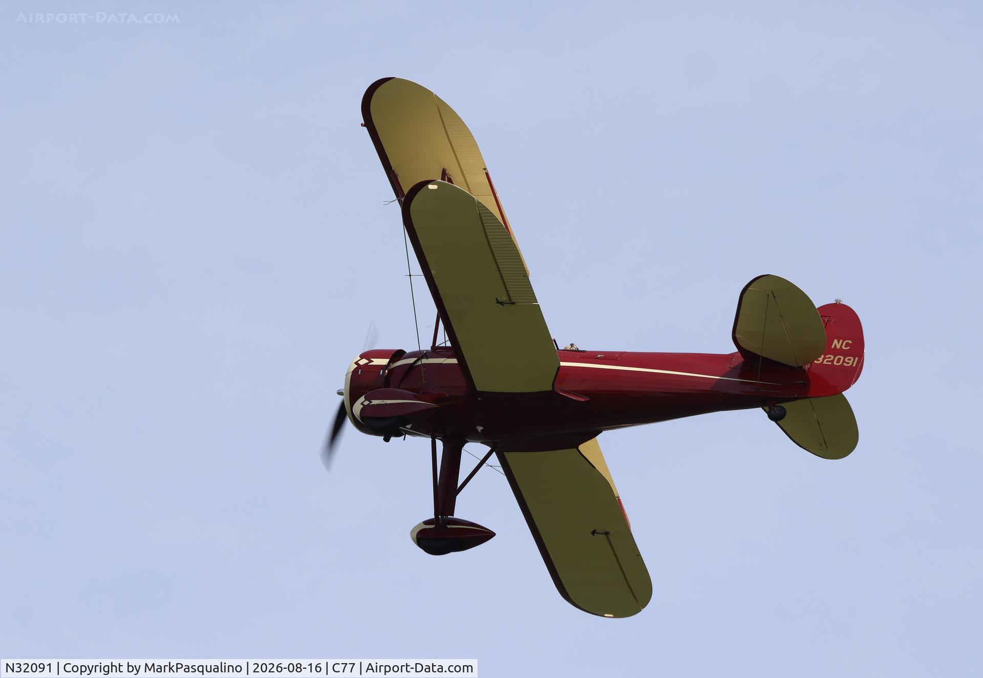 Aircraft N32091, 1947 Waco UPF-7, c/n 5723, Waco UPF-7, at C77, photo by MarkPasqualino