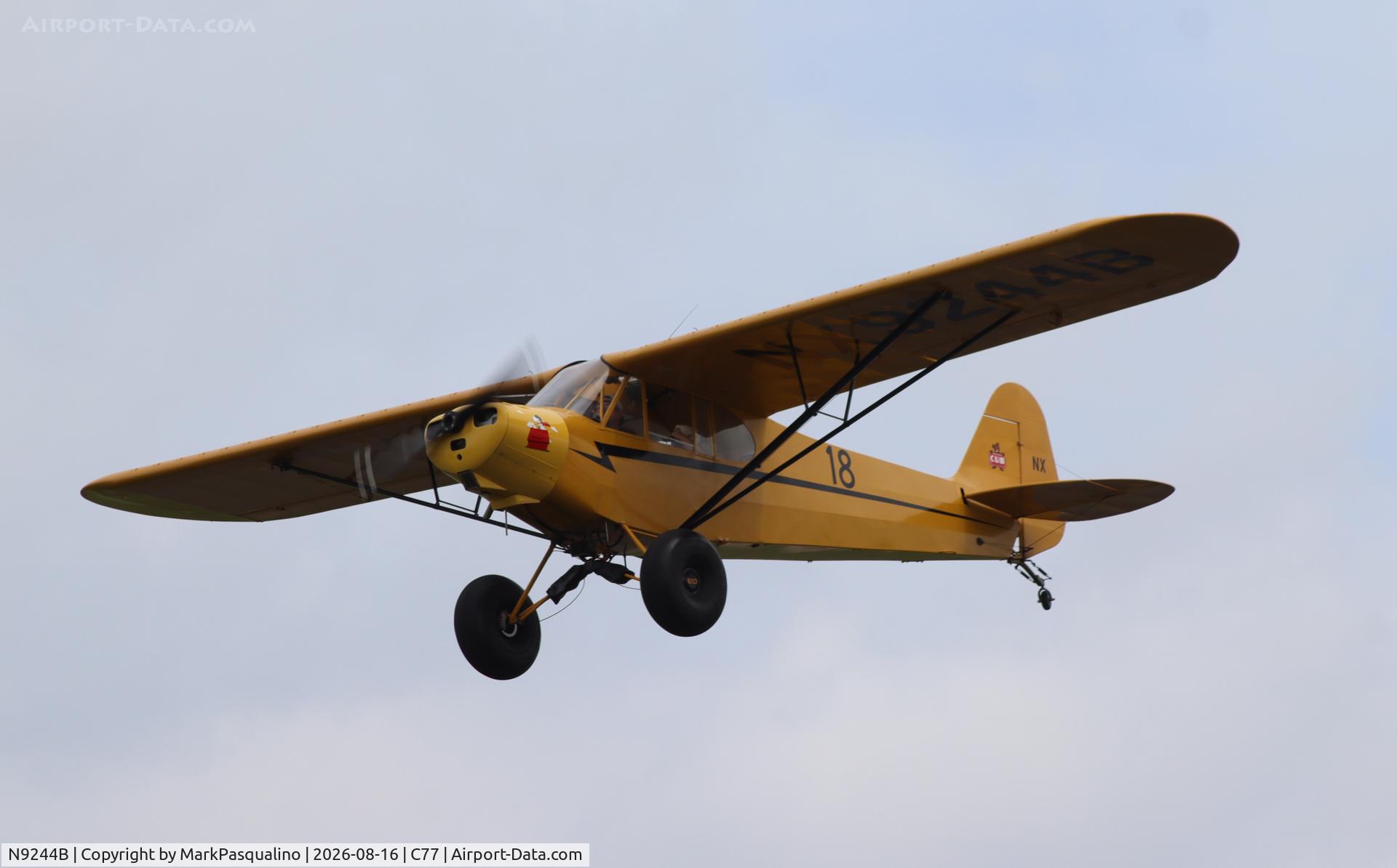 Aircraft N9244B, 2000 Wag-Aero Sport Trainer, c/n 2, Wag-Aero Sport Trainer, at C77, photo by MarkPasqualino