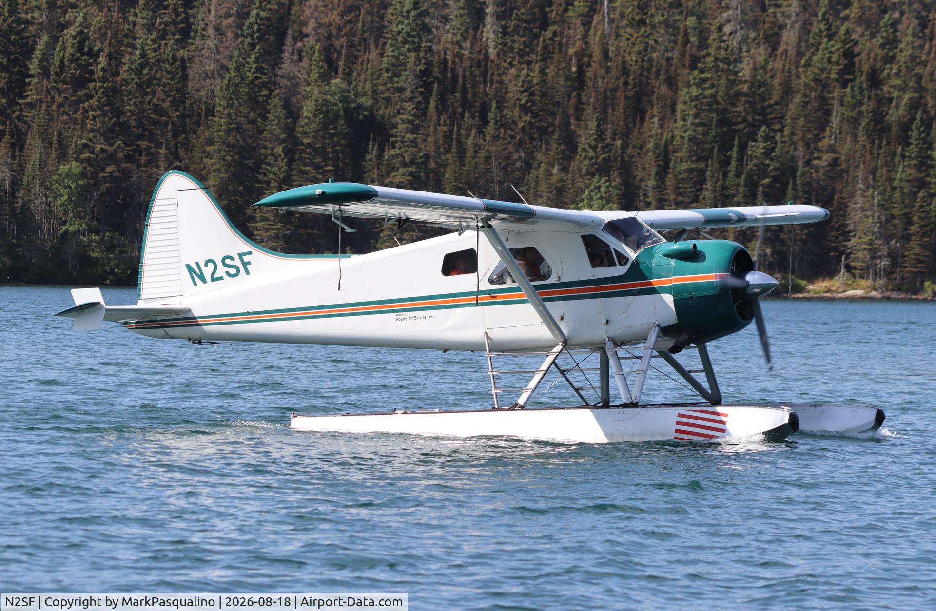 Aircraft N2SF, 1952 De Havilland Canada DHC-2 Beaver Mk.1, c/n 329, DeHavilland DHC-2 at Isle Royale National Park, photo by MarkPasqualino