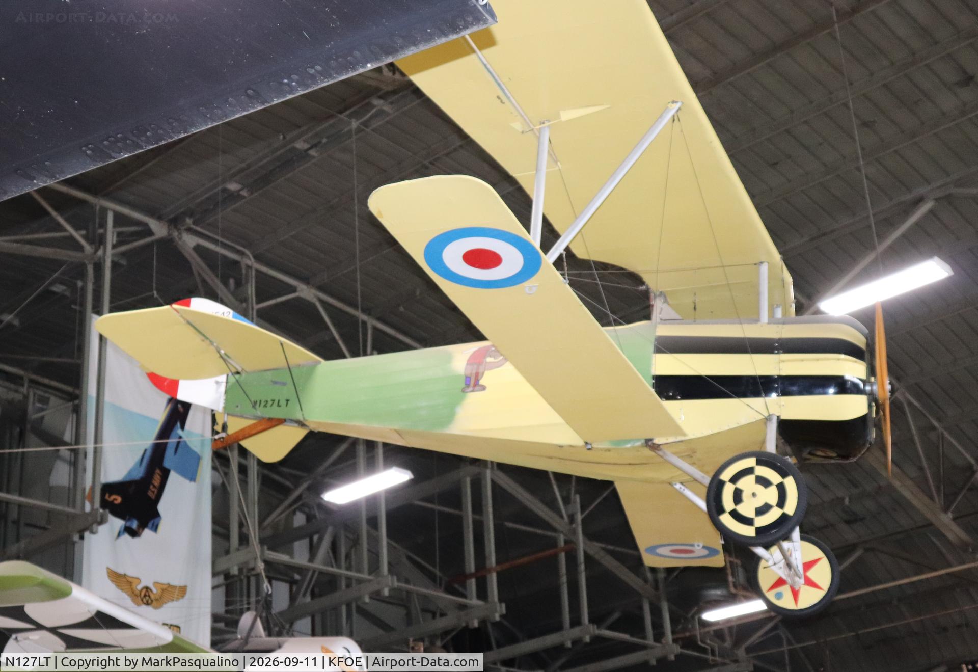 Aircraft N127LT, 1996 Turner Lanny J NIEPORT 27, c/n 001, Nieport 27 (Replica), at KFOE, photo by MarkPasqualino