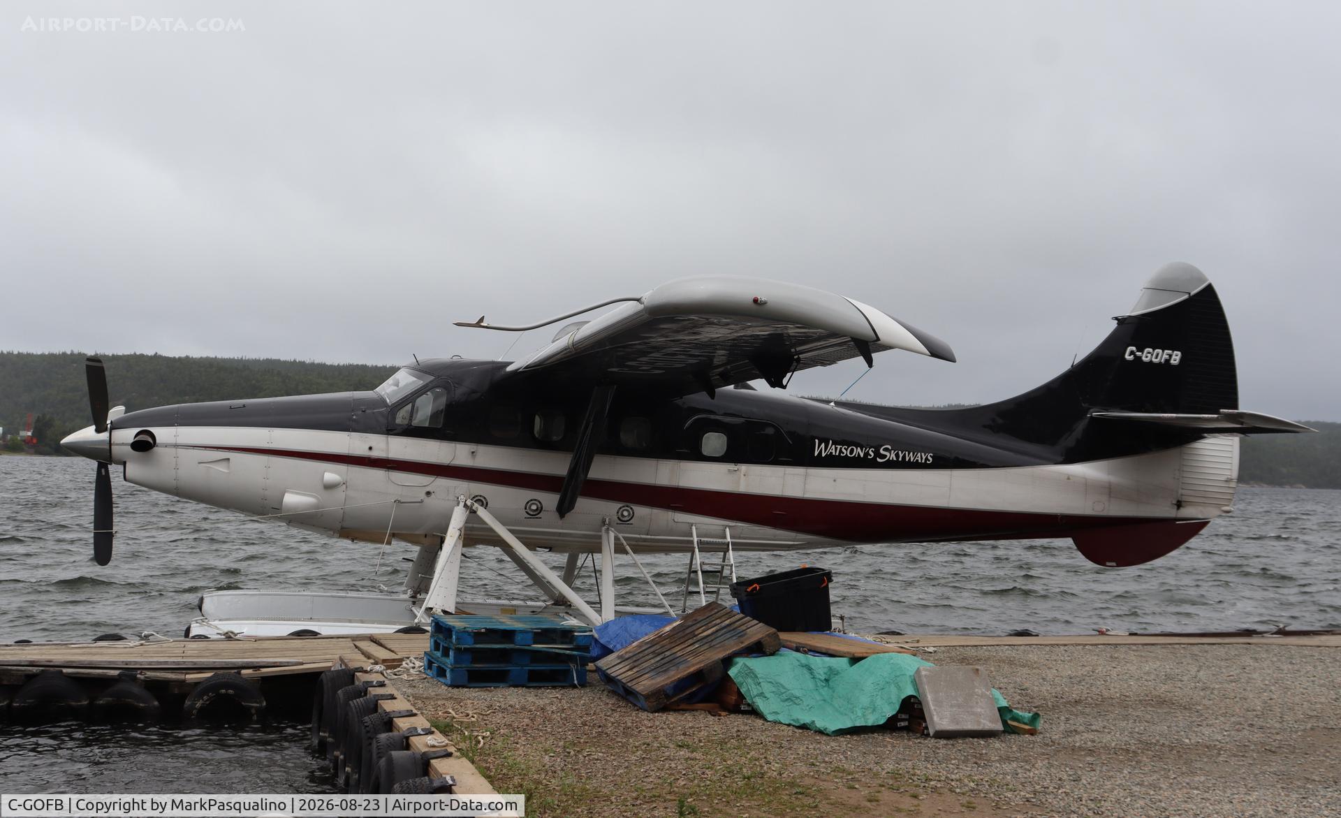 Aircraft C-GOFB, 1954 De Havilland Canada DHC-3 Turbo Otter Otter, c/n 39, DHC-3 Turbo Otter at Wawa Lake Water Aerodrome, photo by MarkPasqualino