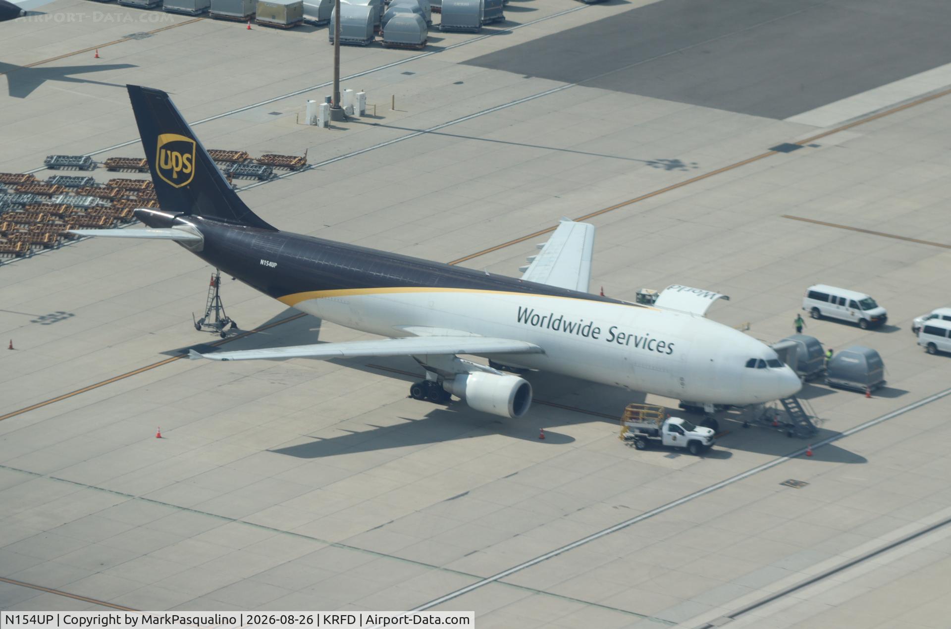Aircraft N154UP, 2004 Airbus A300F4-622R, c/n 0840, Airbus A300F4-622R, at KRFD, photo by MarkPasqualino